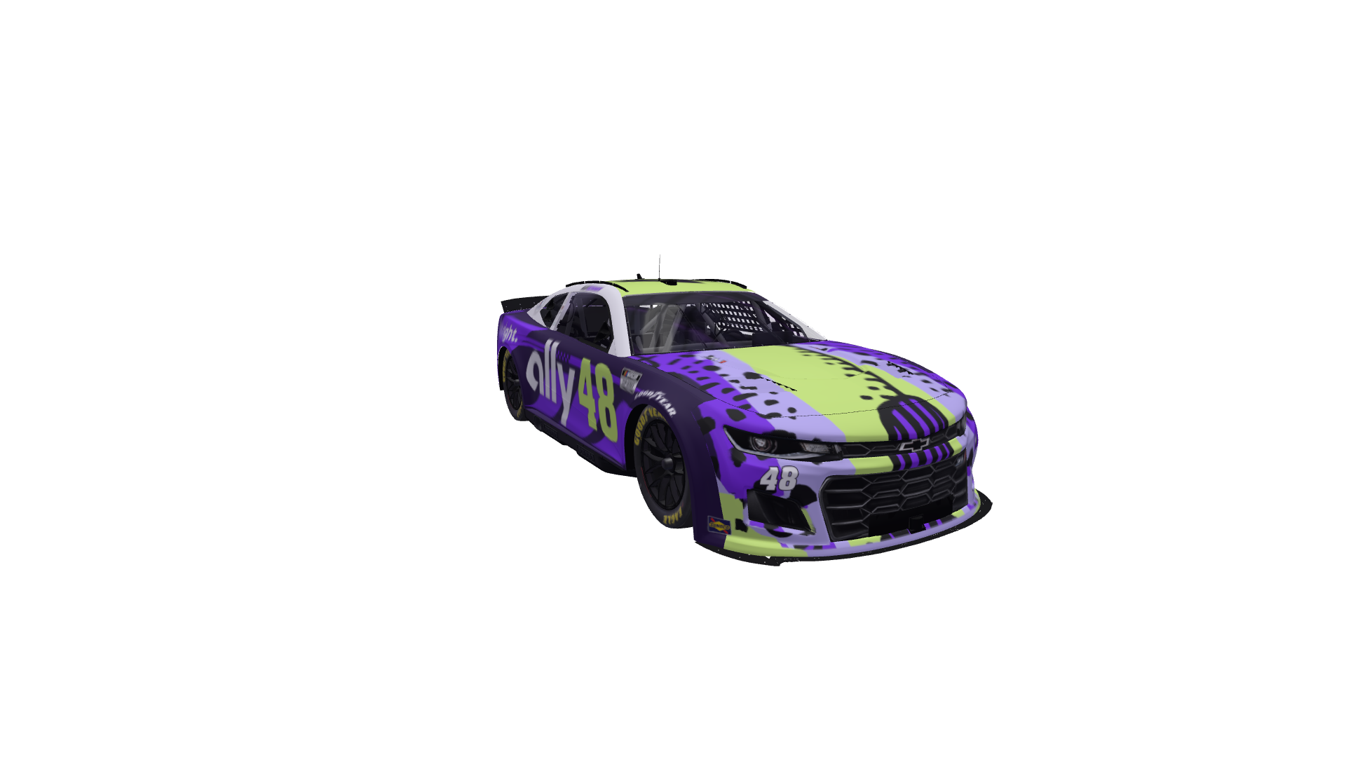 Greasy Everglade-Cruising Lightning car design