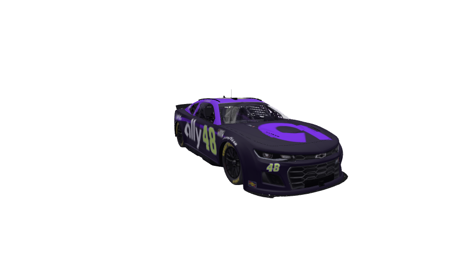 Magical Florescent Thunder car design