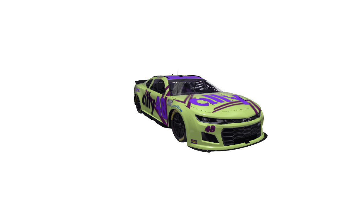 Citrus Florescent Toucan car design