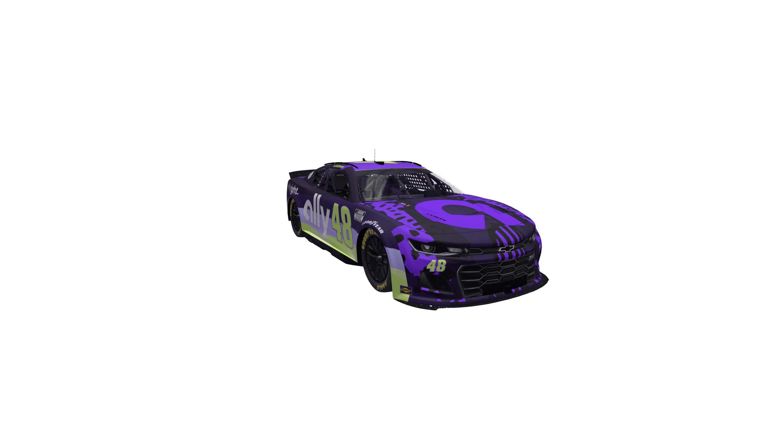 Highlighter Cajun Spiced Speedster car design