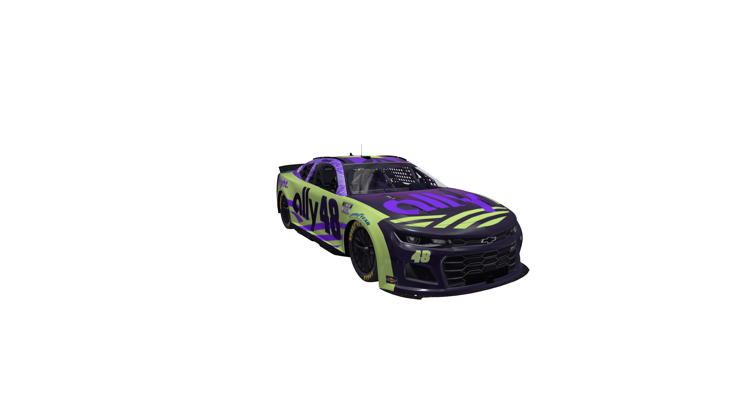 Hypersonic Florescent Cowboy car design