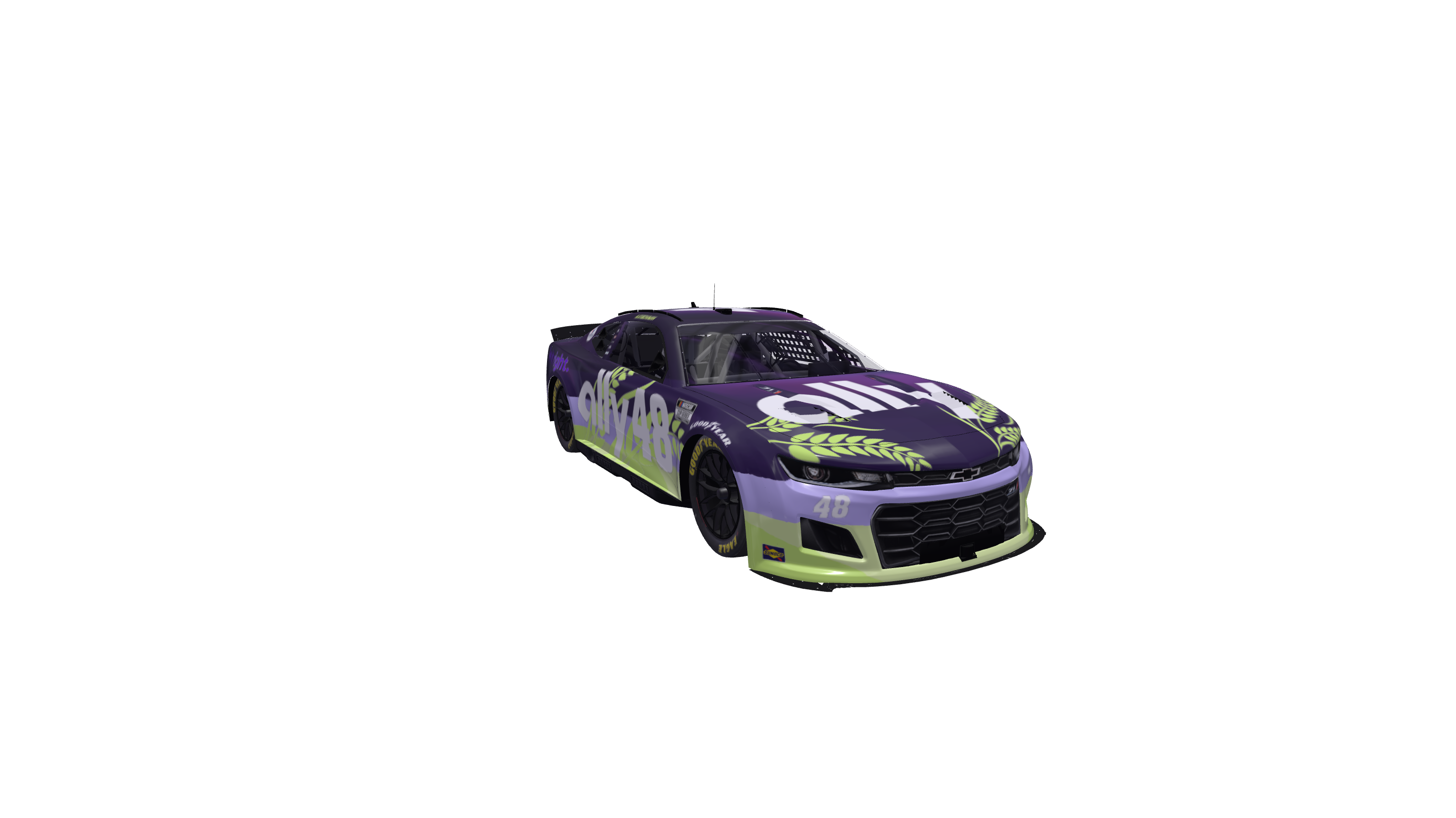 Atomic Florescent Toucan car design