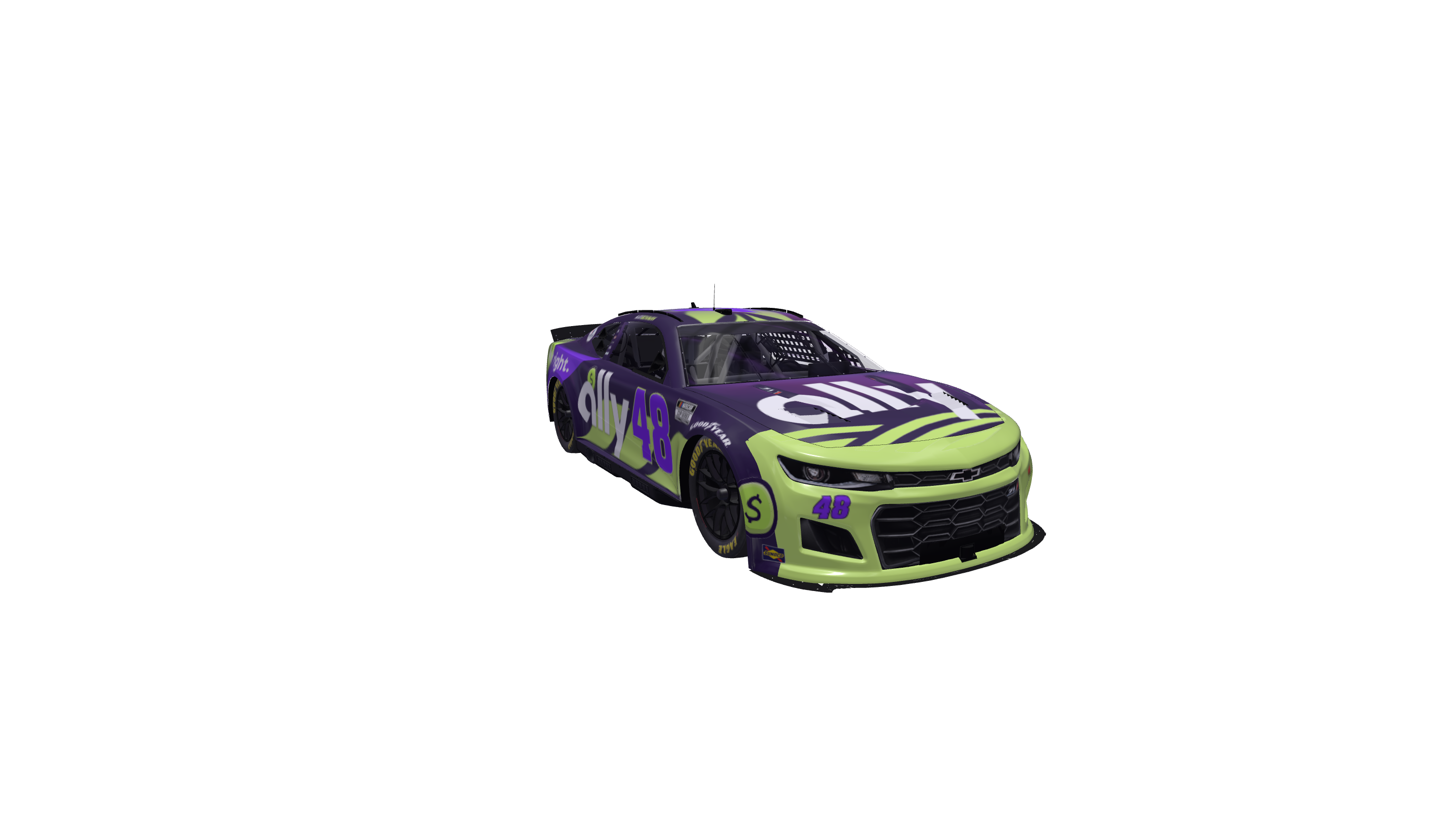 Highlighter Baby Backed Cobra car design
