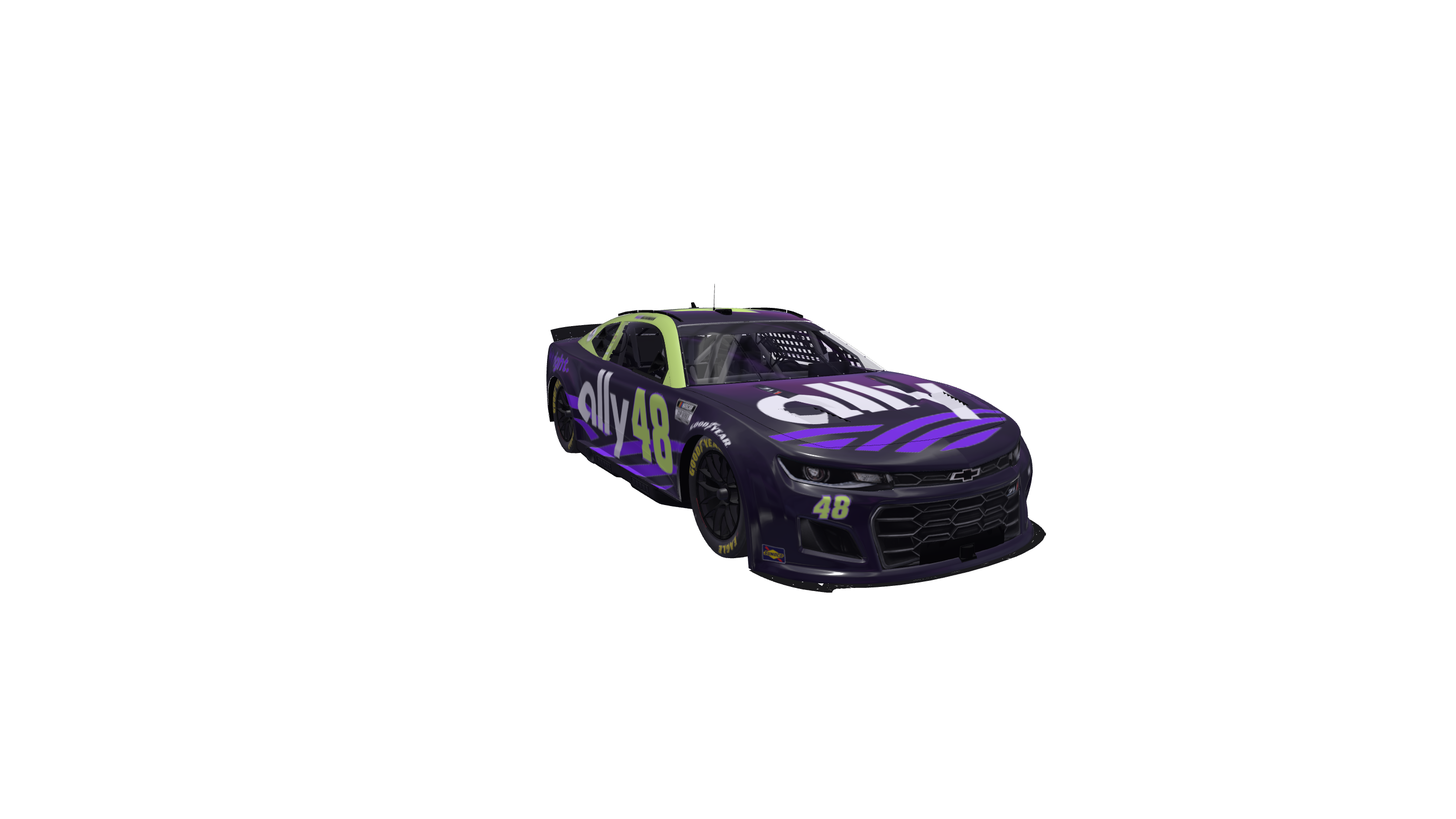 Supersonic Florescent Nights car design