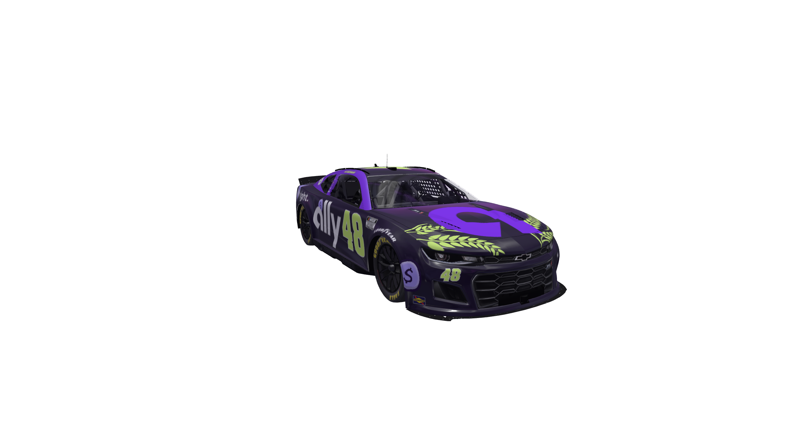 Soaring Steaming Speedball car design