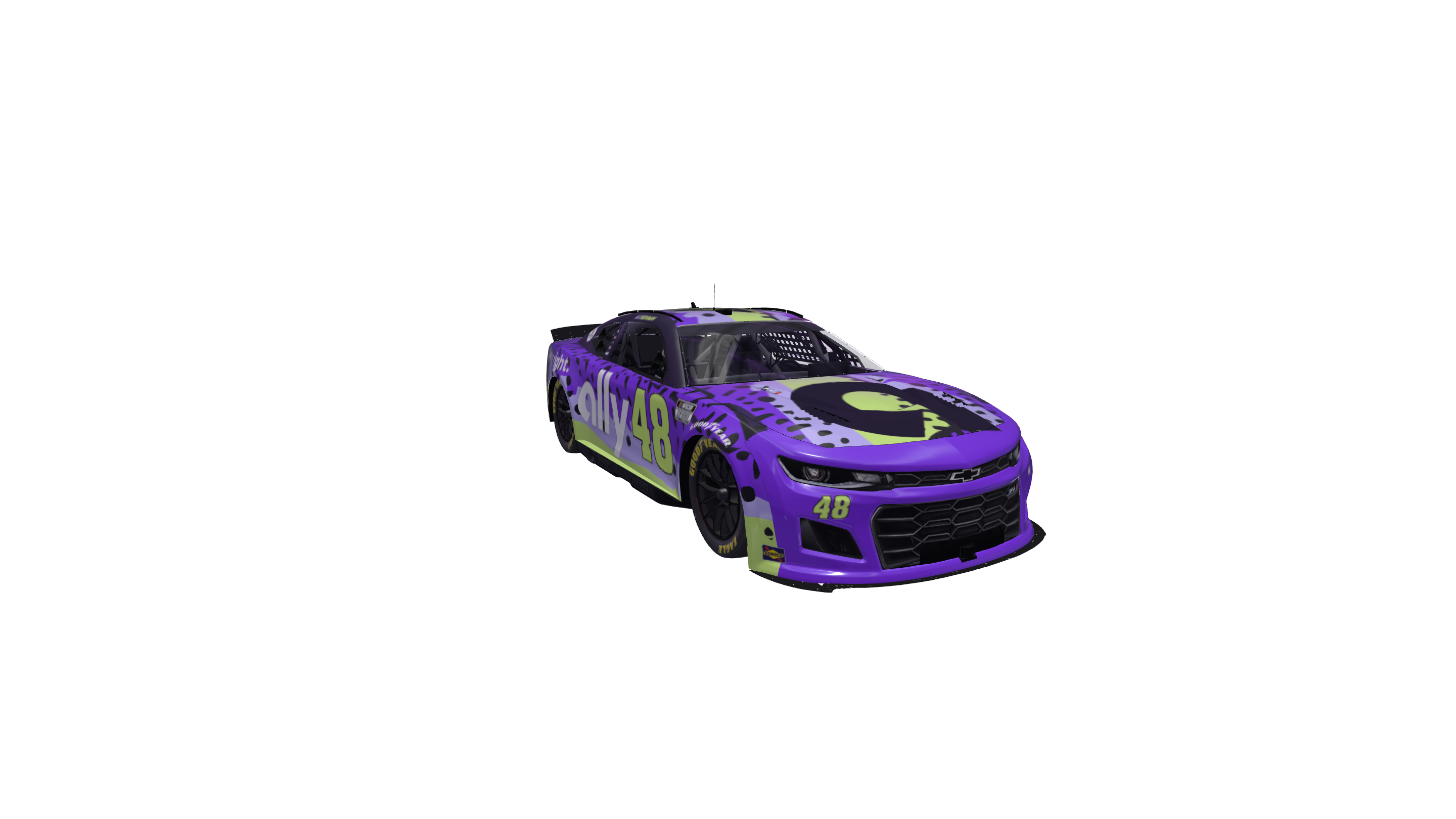 Plum Rocket Powered Velociraptor car design