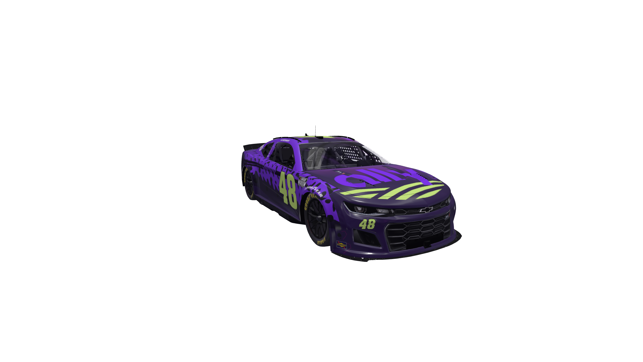 Greasy Gothic Thunder car design