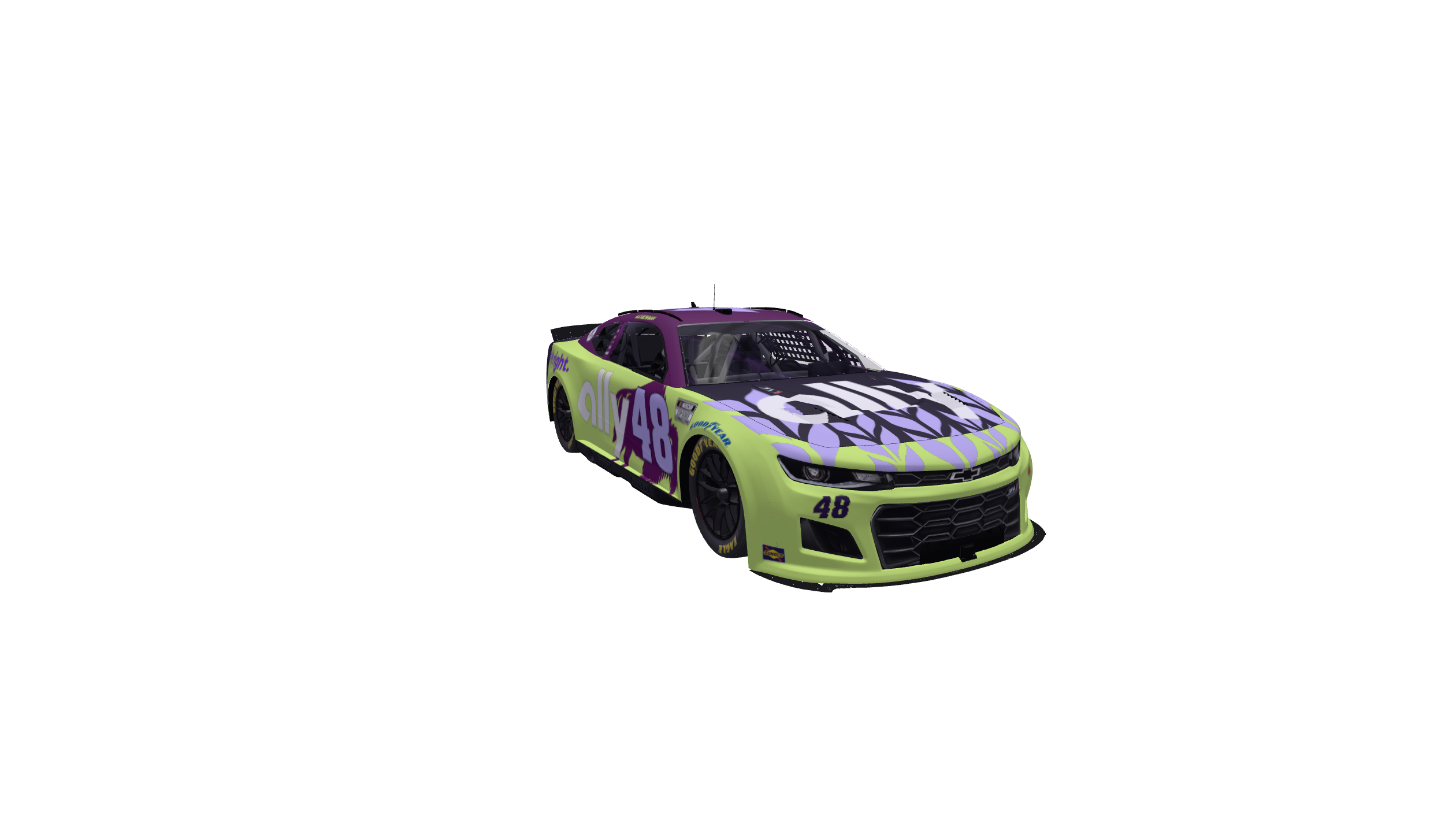 Plum Tropical Speedster car design