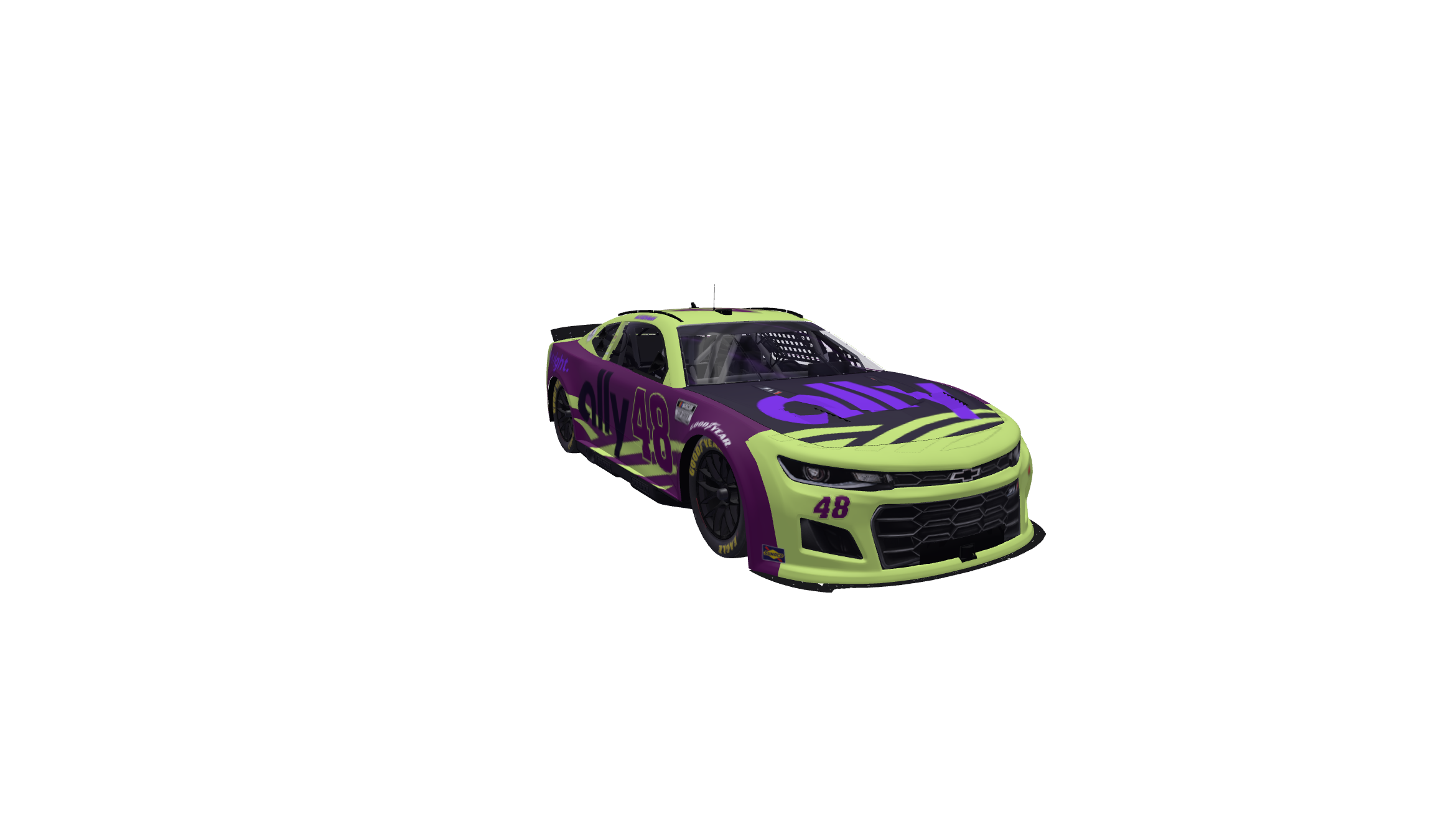 Sun-drenched Vibrant Nights car design