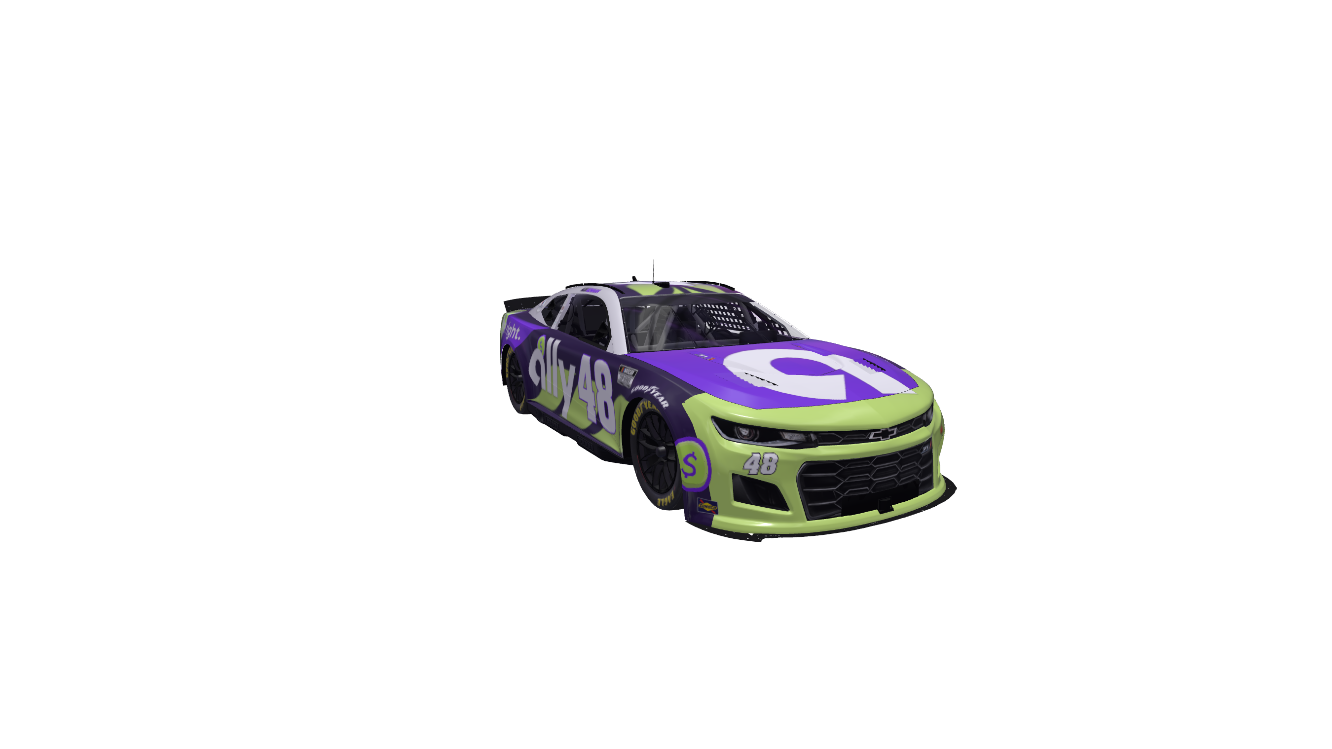 Fresh Tropical Lightning car design