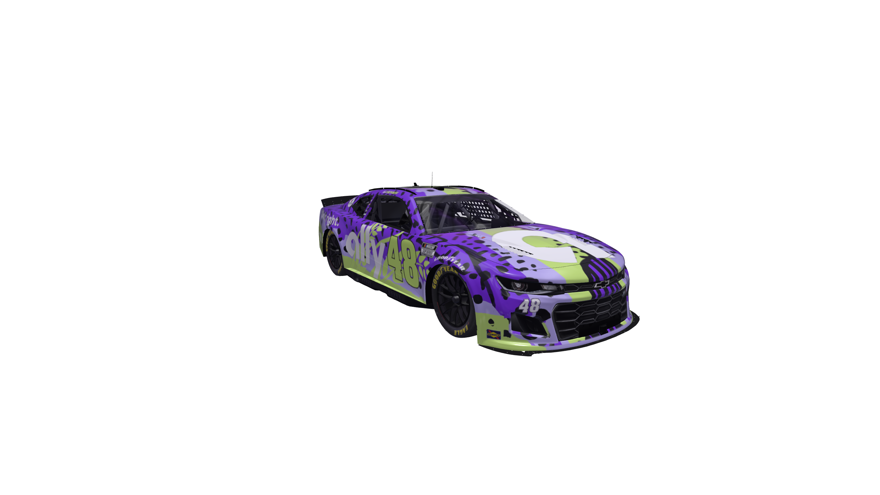 Seafoam Decadent Palms car design