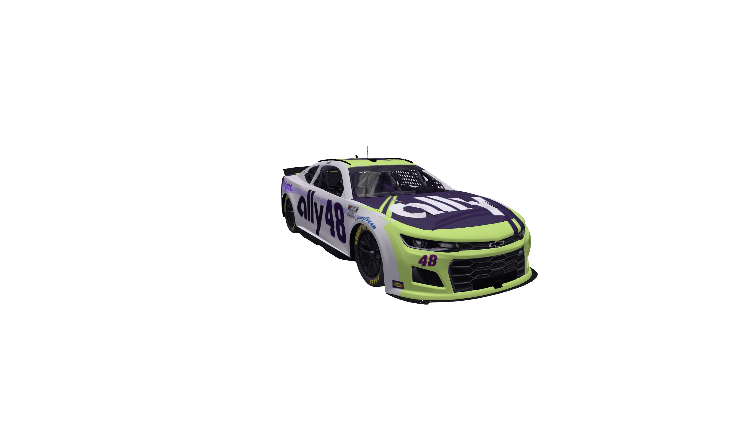Relentless Fanatic Thunder car design