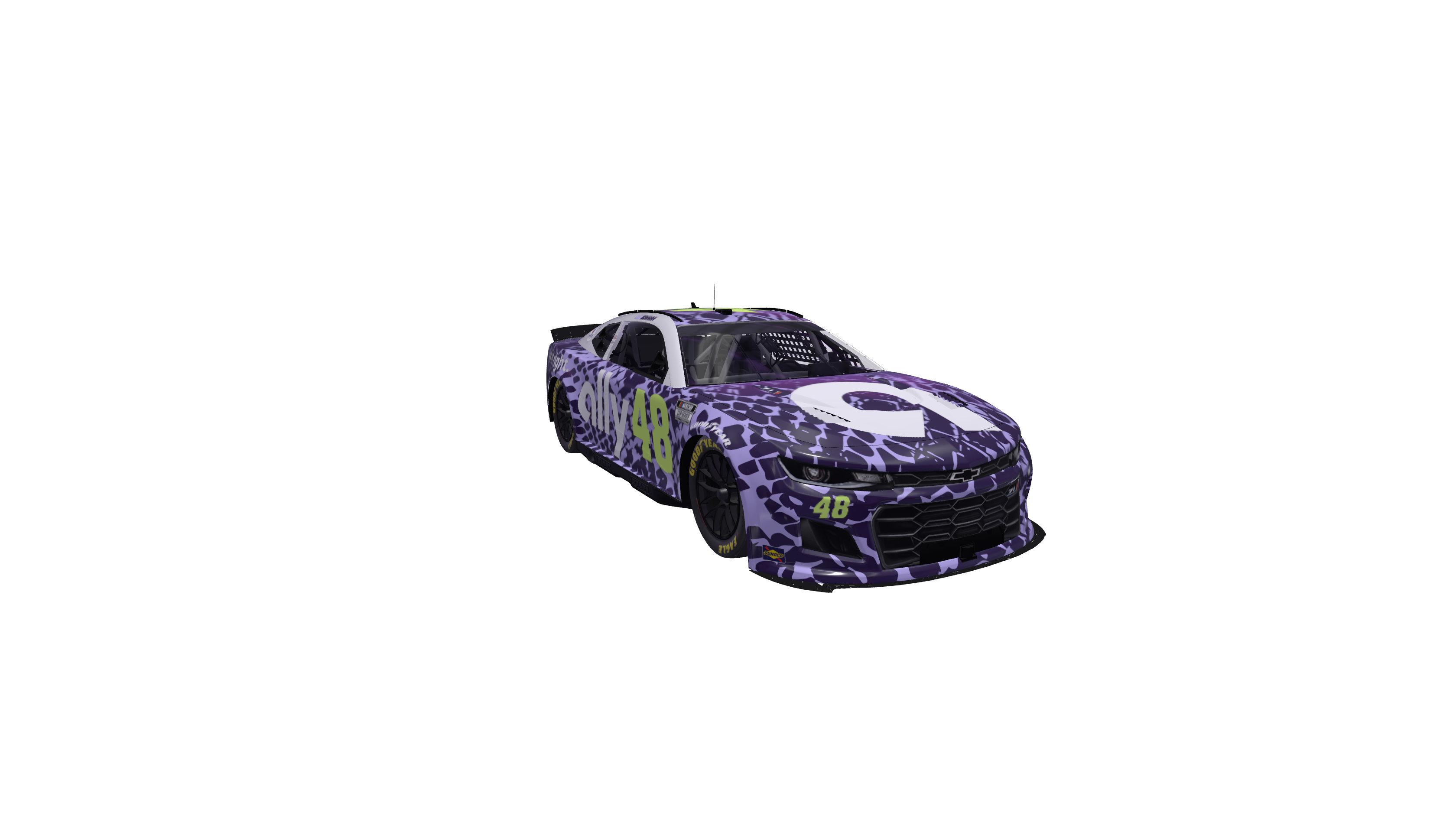 Grapefruit Florescent Cobra car design