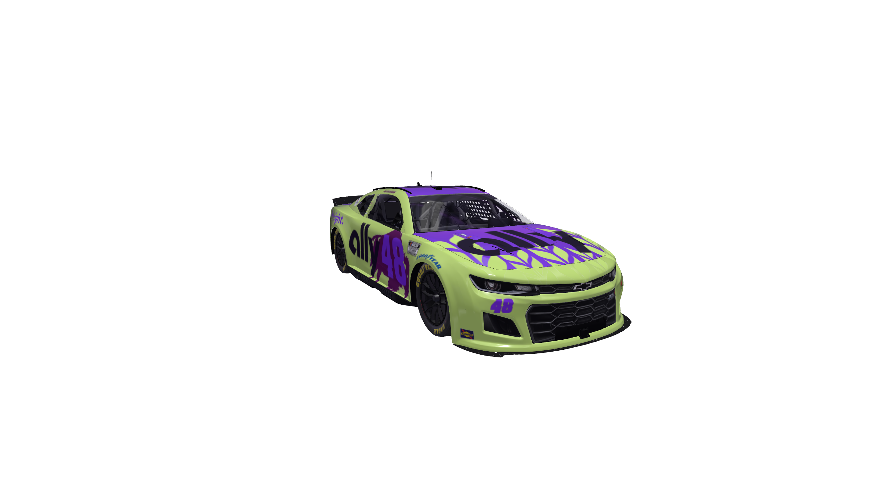 Grapefruit Disco Gear Hulk car design
