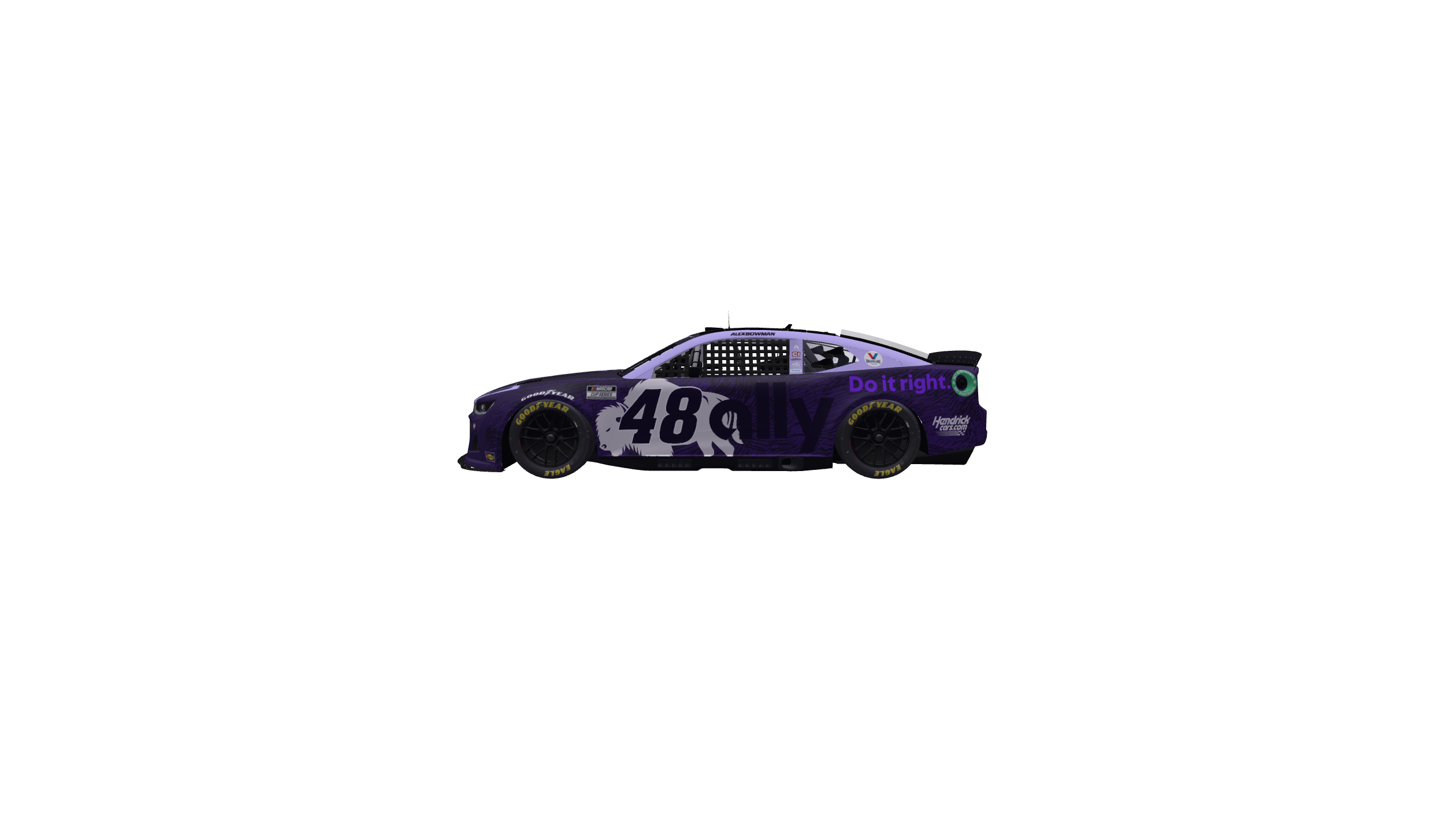 Magical Camouflaged Thunder car design