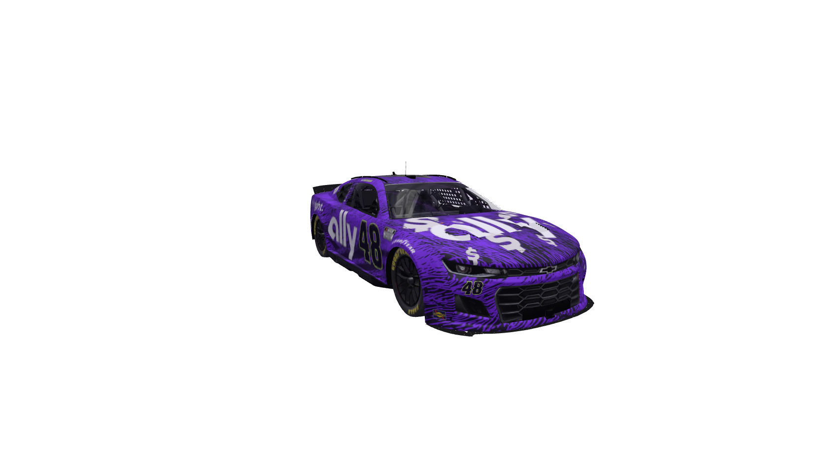 Atomic Decadent Blue wave car design