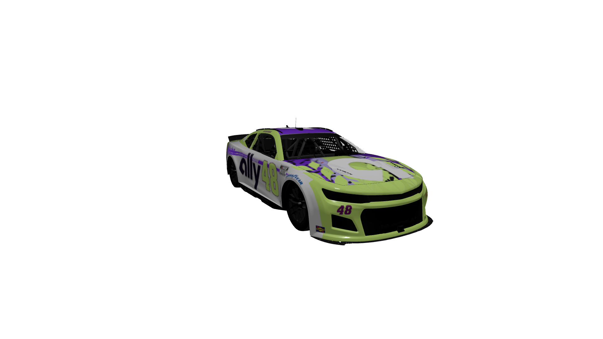 Supersonic Florescent Golden Sunset car design
