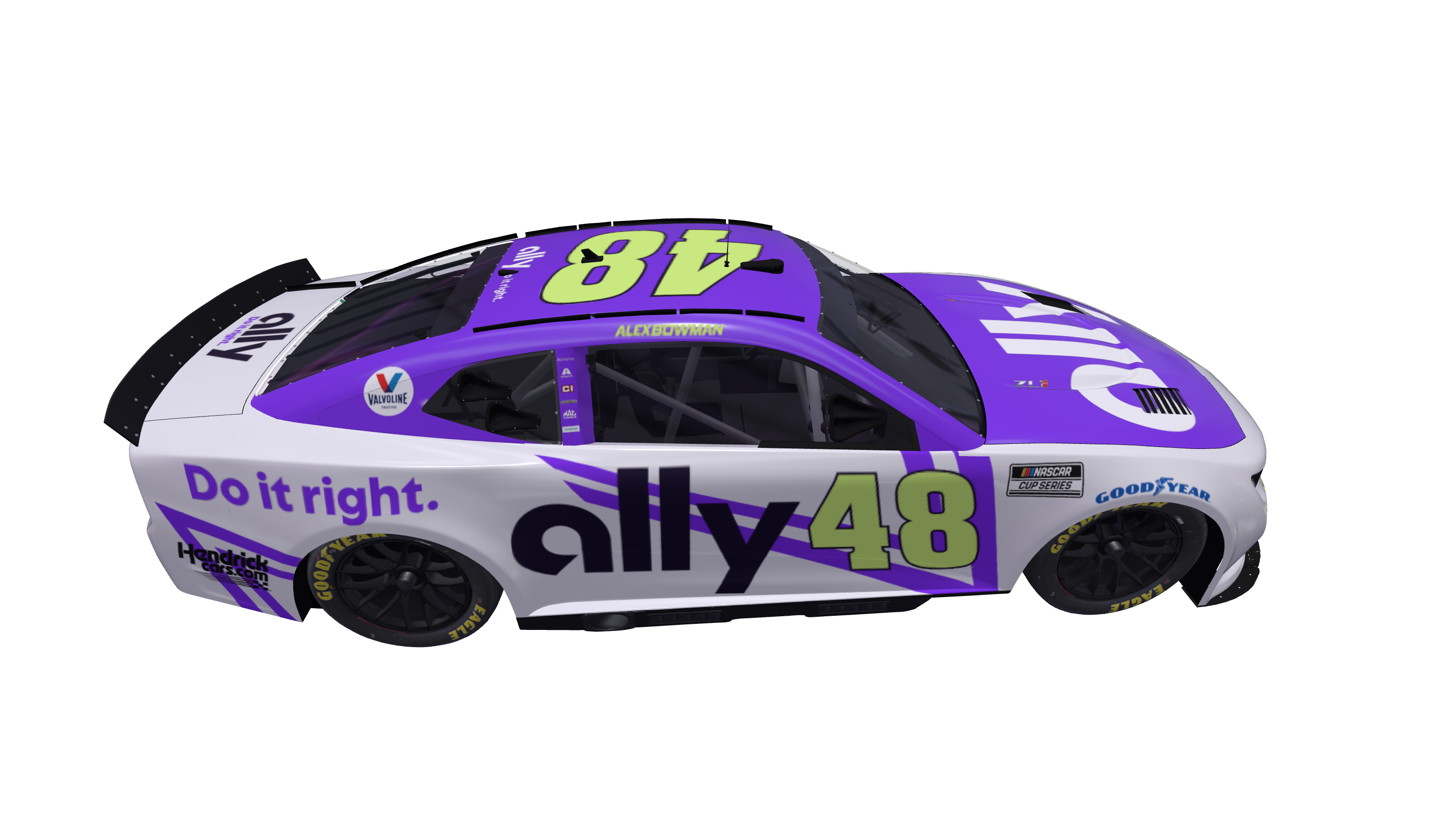 Midnight Screaming Sling-Shotter car design