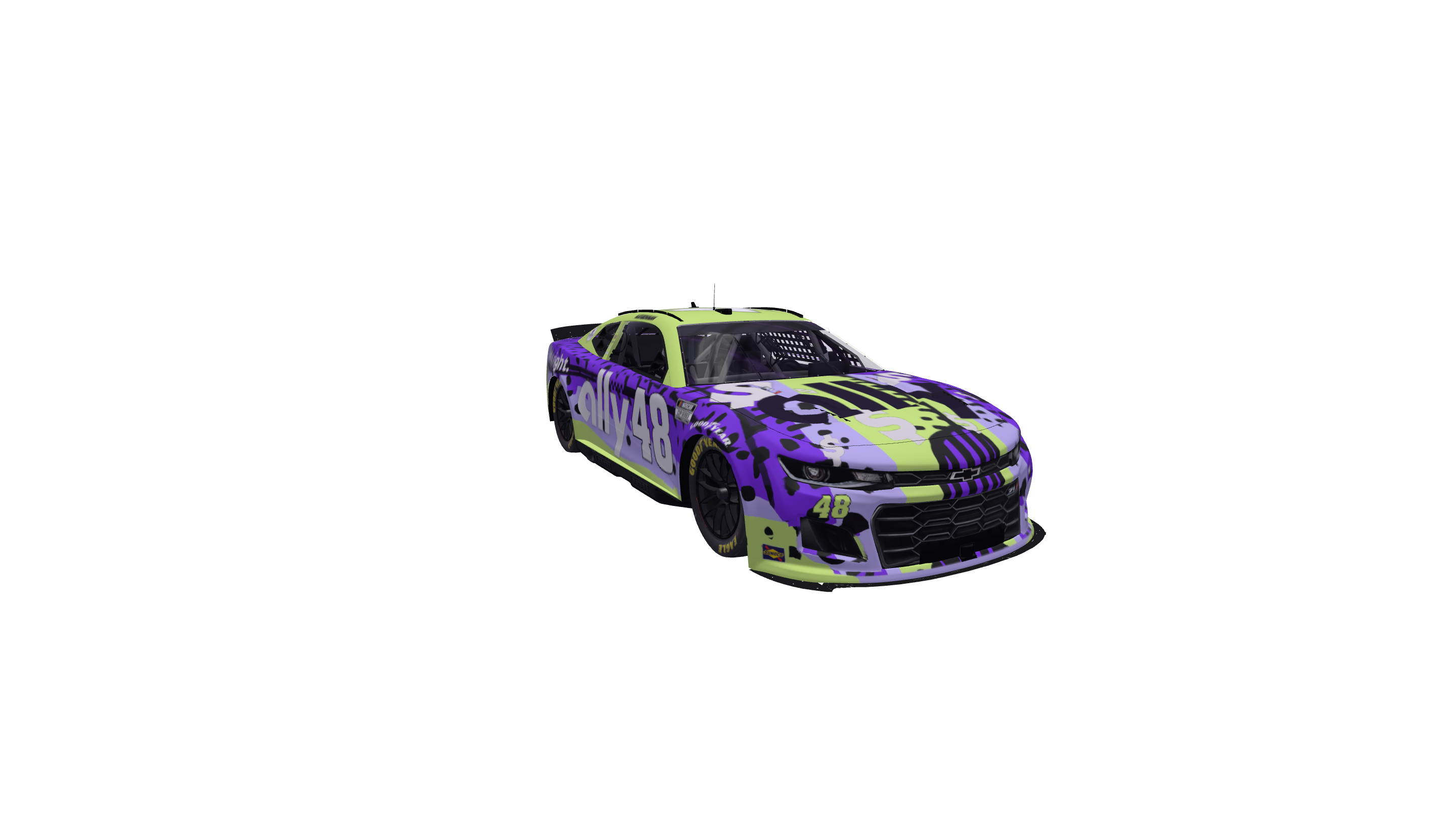 Hypersonic Camouflaged Sling-Shotter car design
