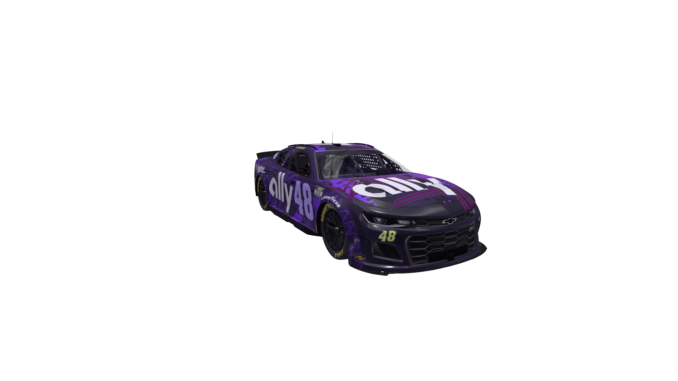 Midnight Gothic Blue wave car design