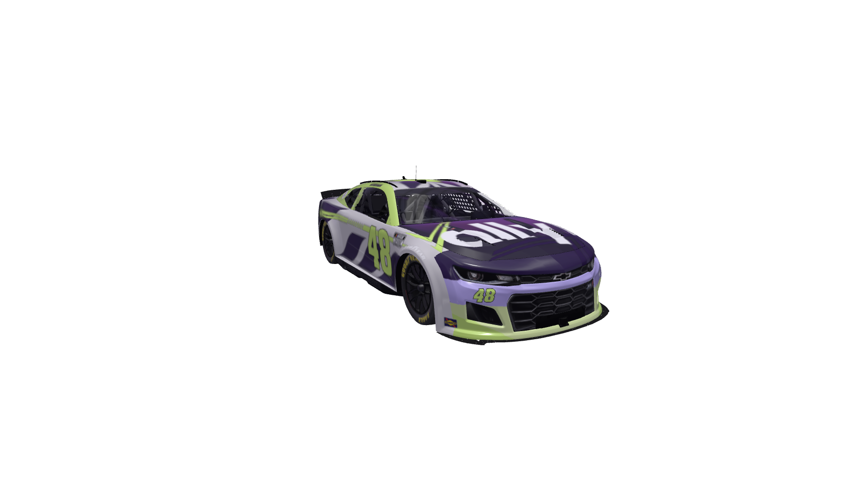 Relentless Fighting Lightning car design