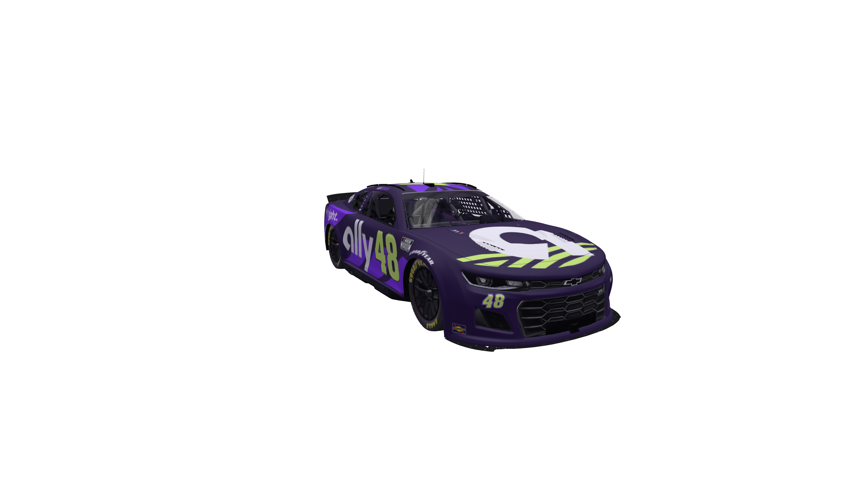 Plum Sun-screened Spitfire car design