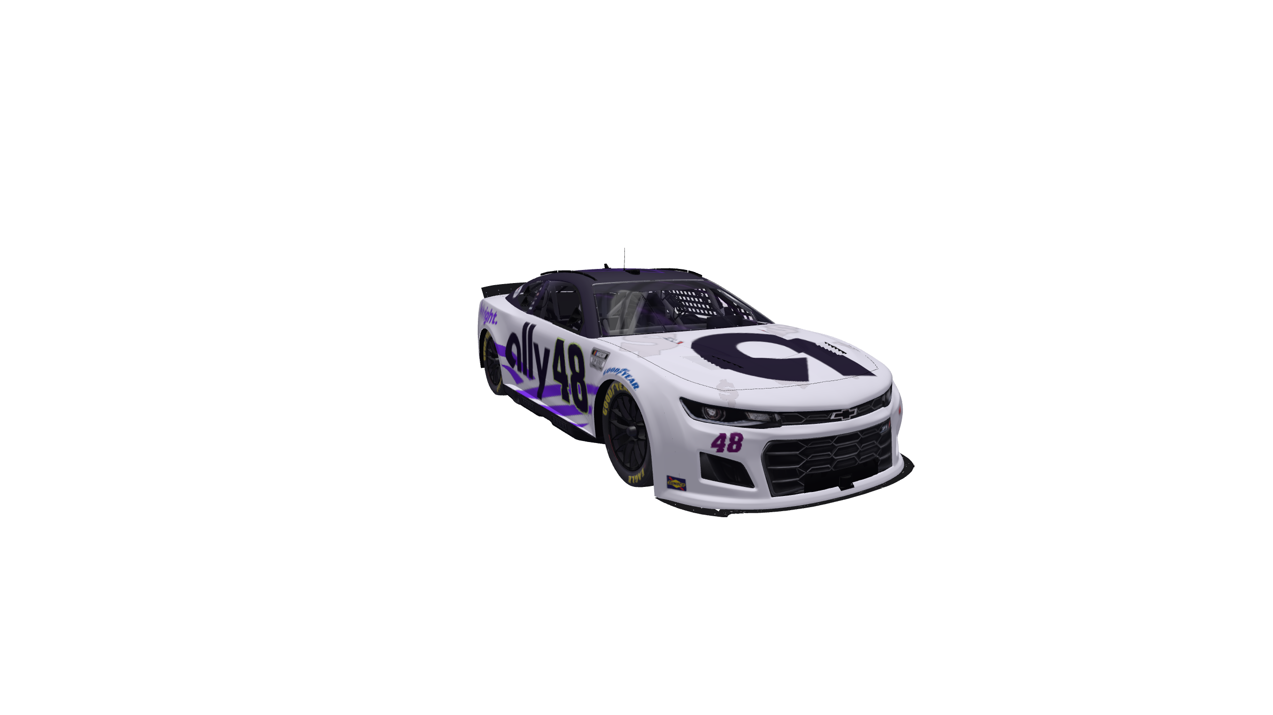 Ominous Rocket Powered Clouds car design