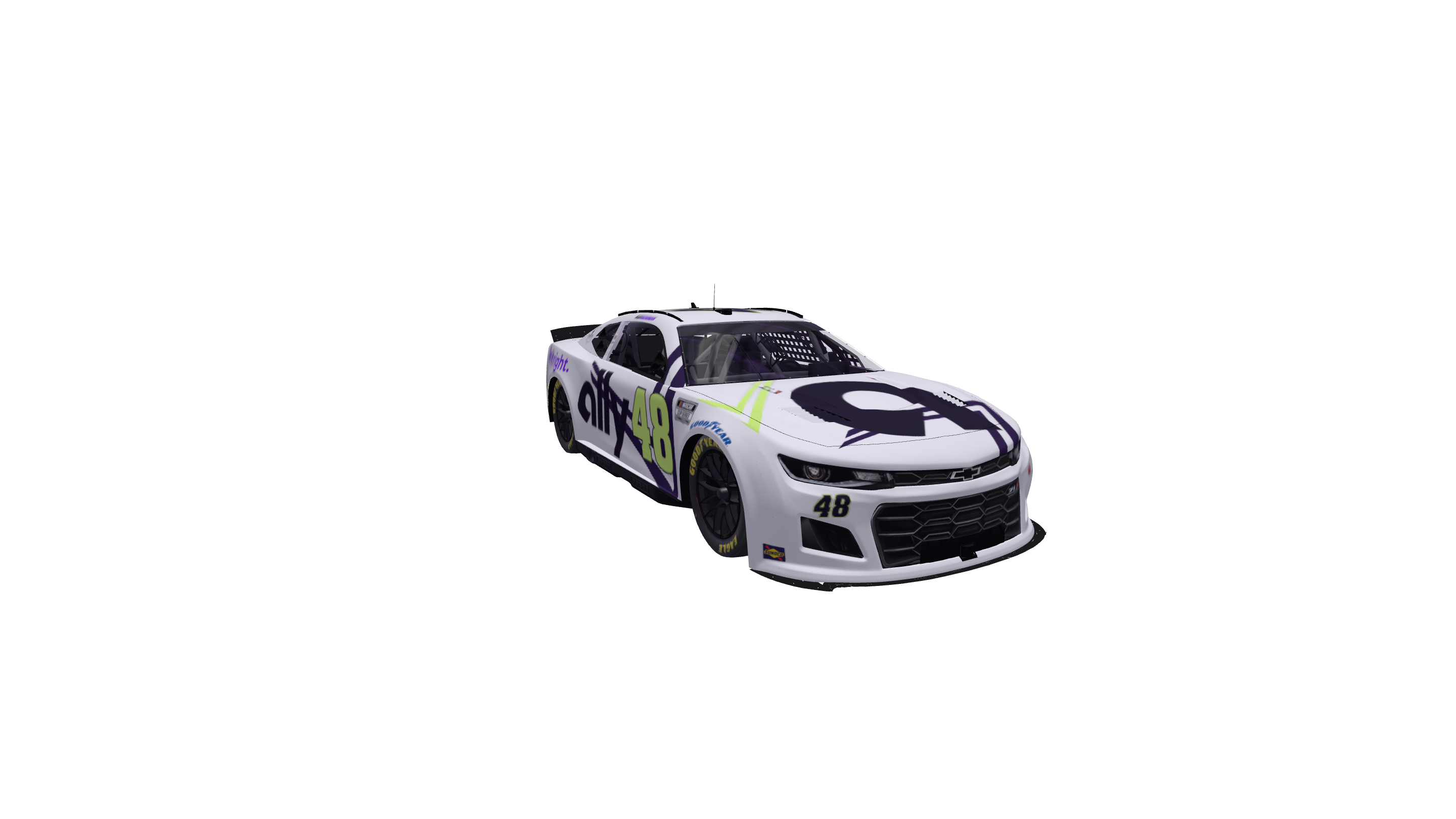 Highlighter Gothic Clouds car design