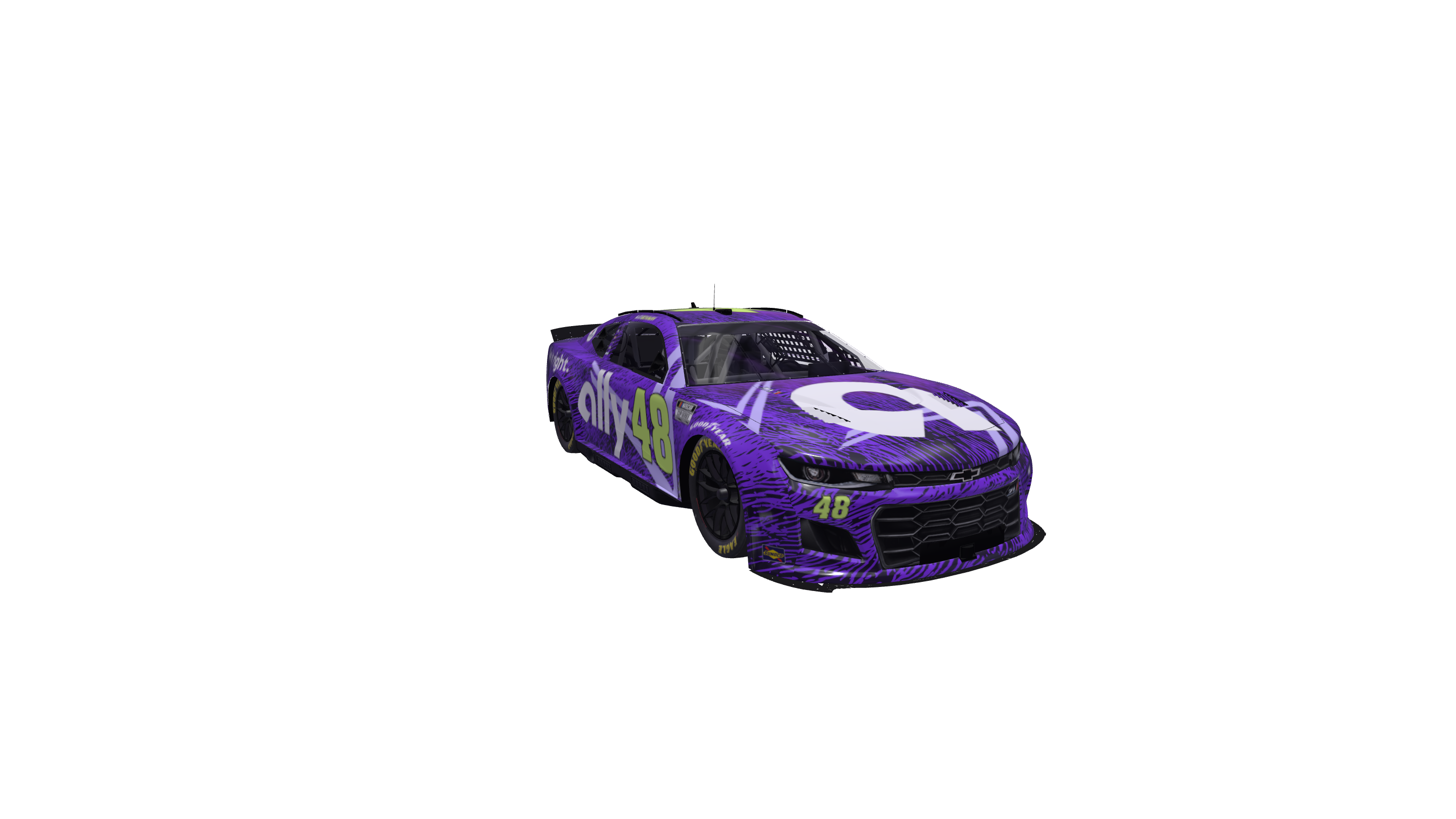 Soaring Vibrant Thunder car design