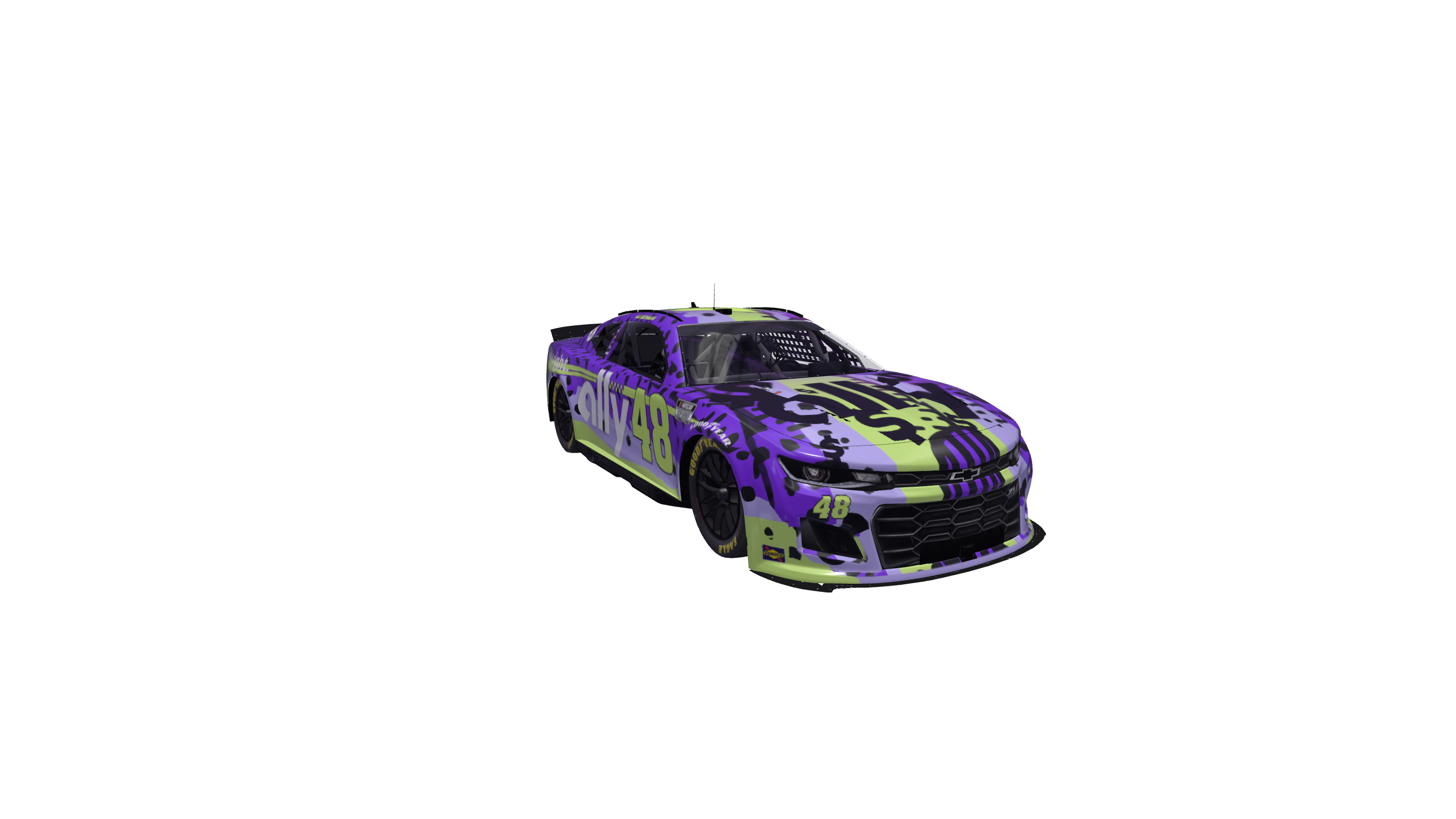 Midnight Camouflaged Burnout-erator car design