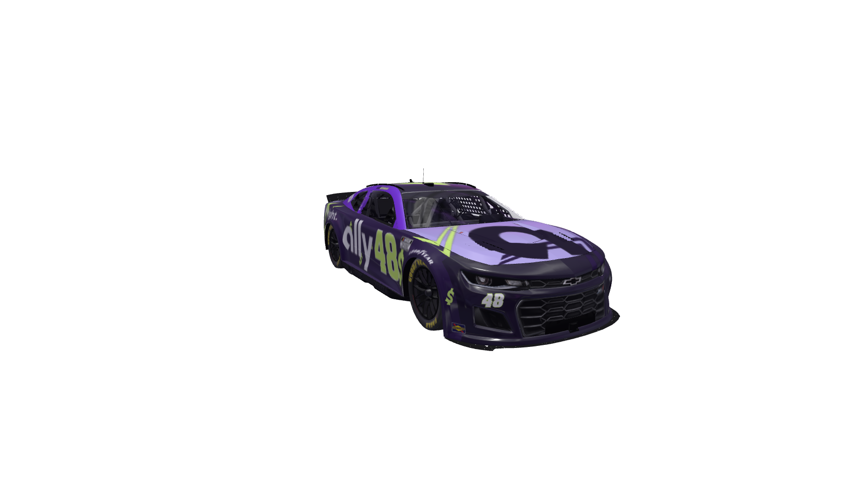 Plum Rocket Powered Sling-Shotter car design
