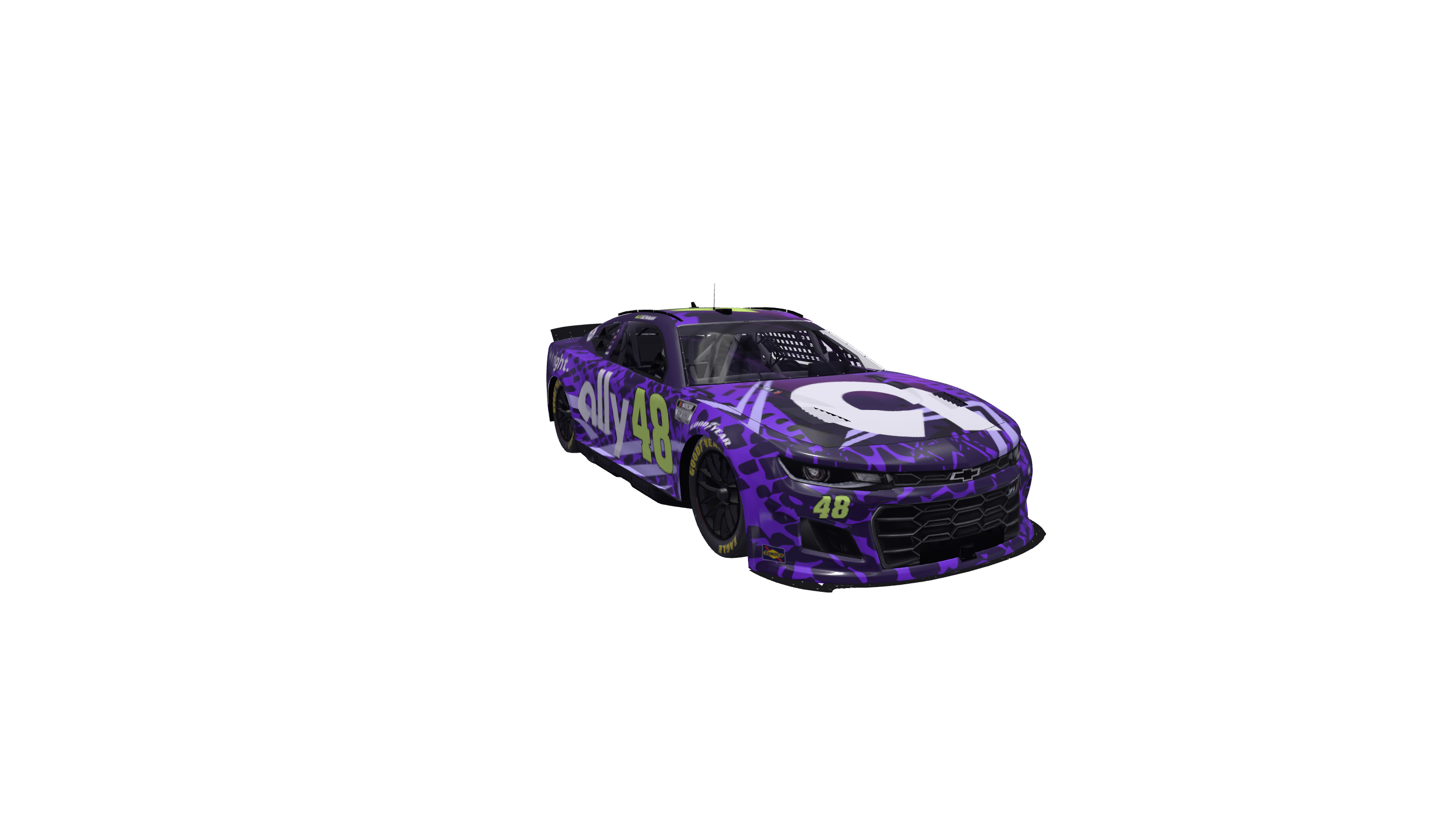Citrus Vibrant Freedom Eagle car design
