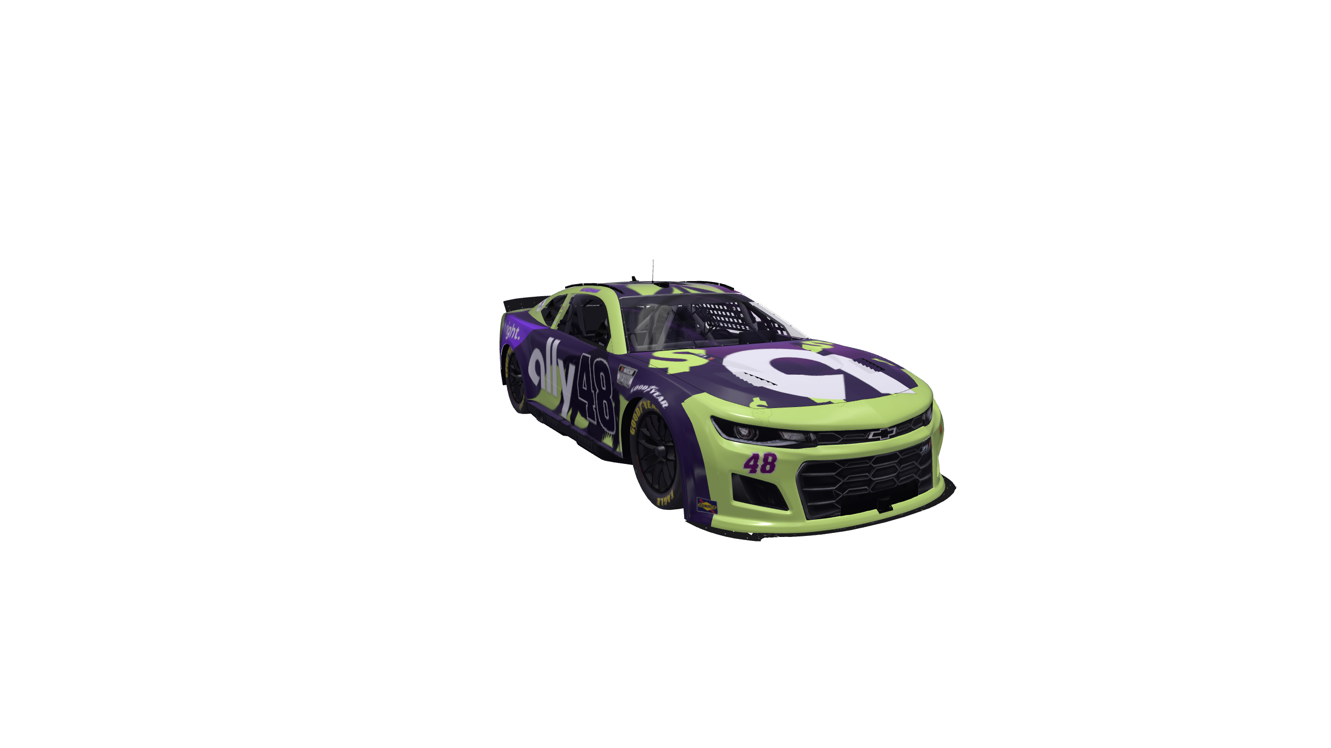 Highlighter Spicy Parrot car design