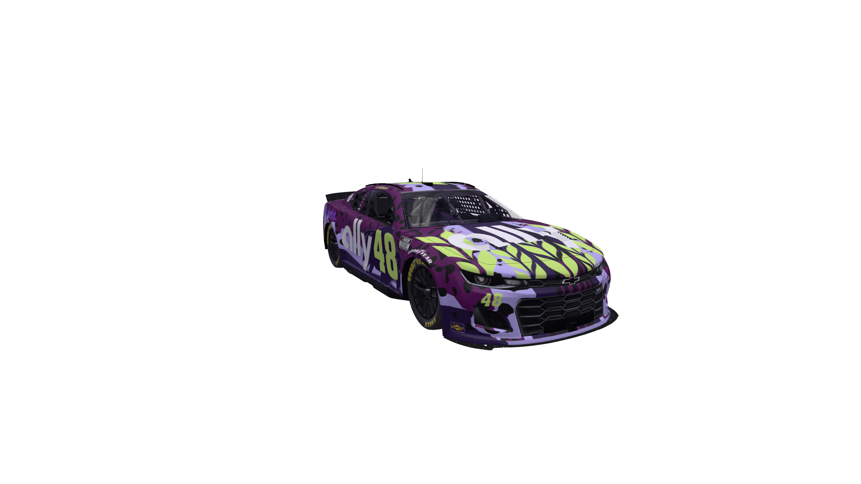 Plum Gravity Defying Blue wave car design