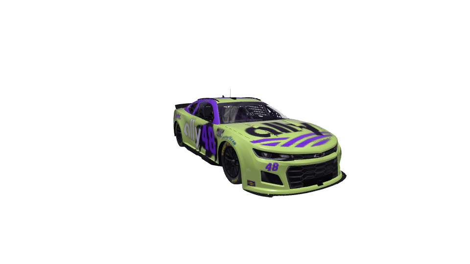 Grapefruit Florescent Monstrosity car design