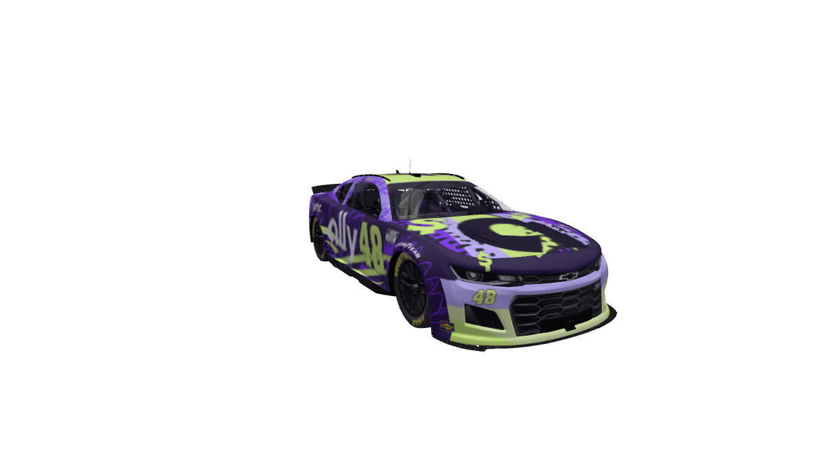 Highlighter Bonkers Speed Racer car design