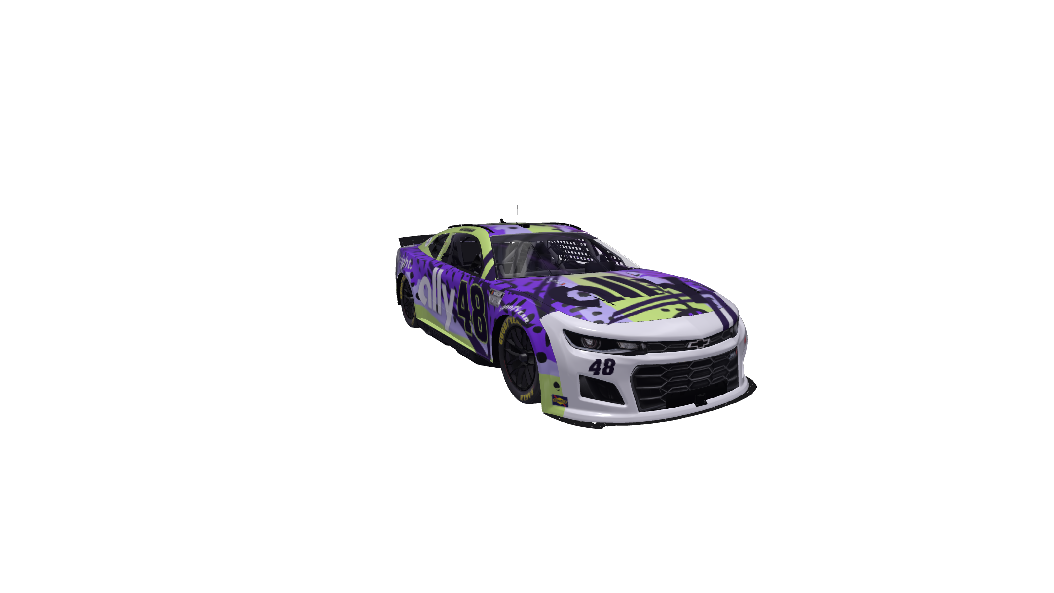 Ominous Sprinting Lightning car design