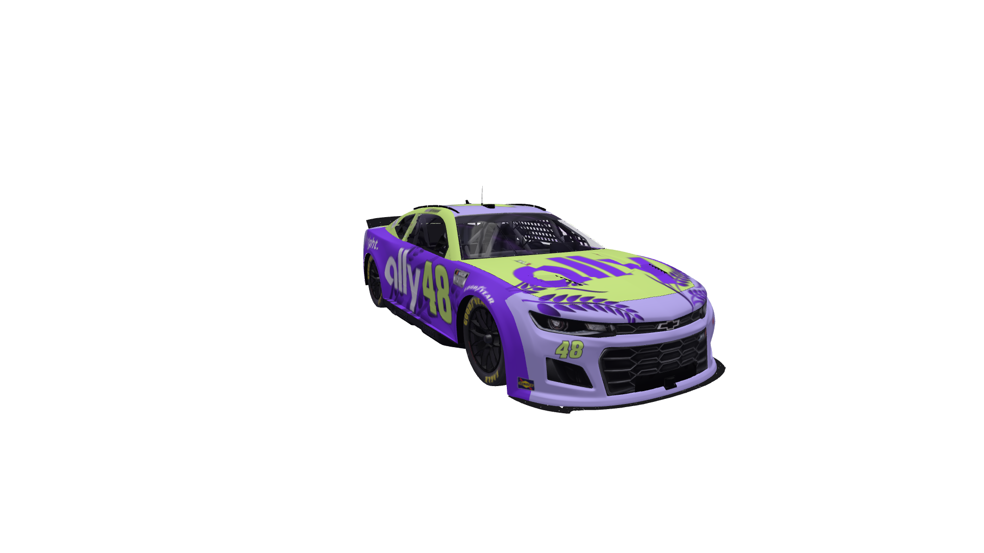 Highlighter Sprinting Speedster car design
