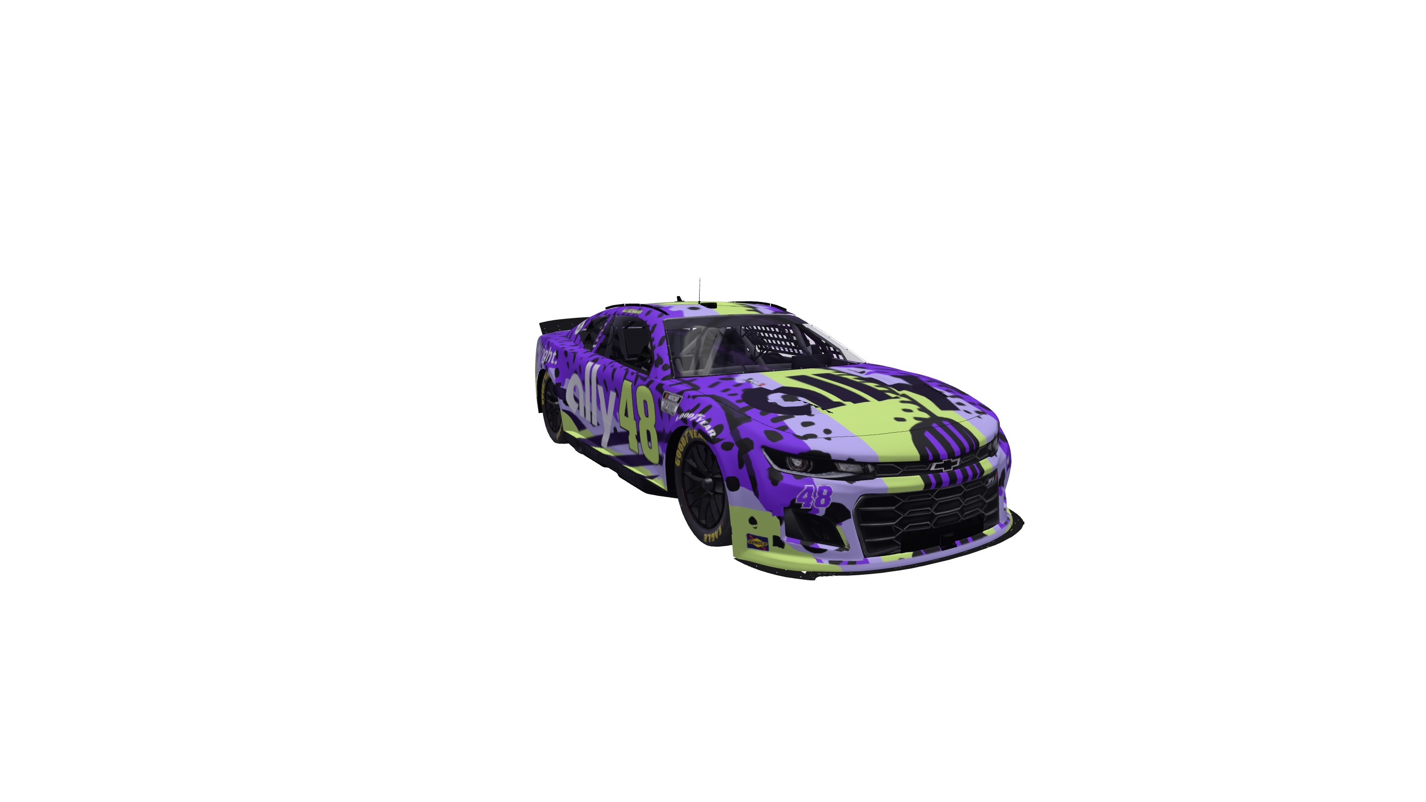 Supersonic Gothic Speedball car design