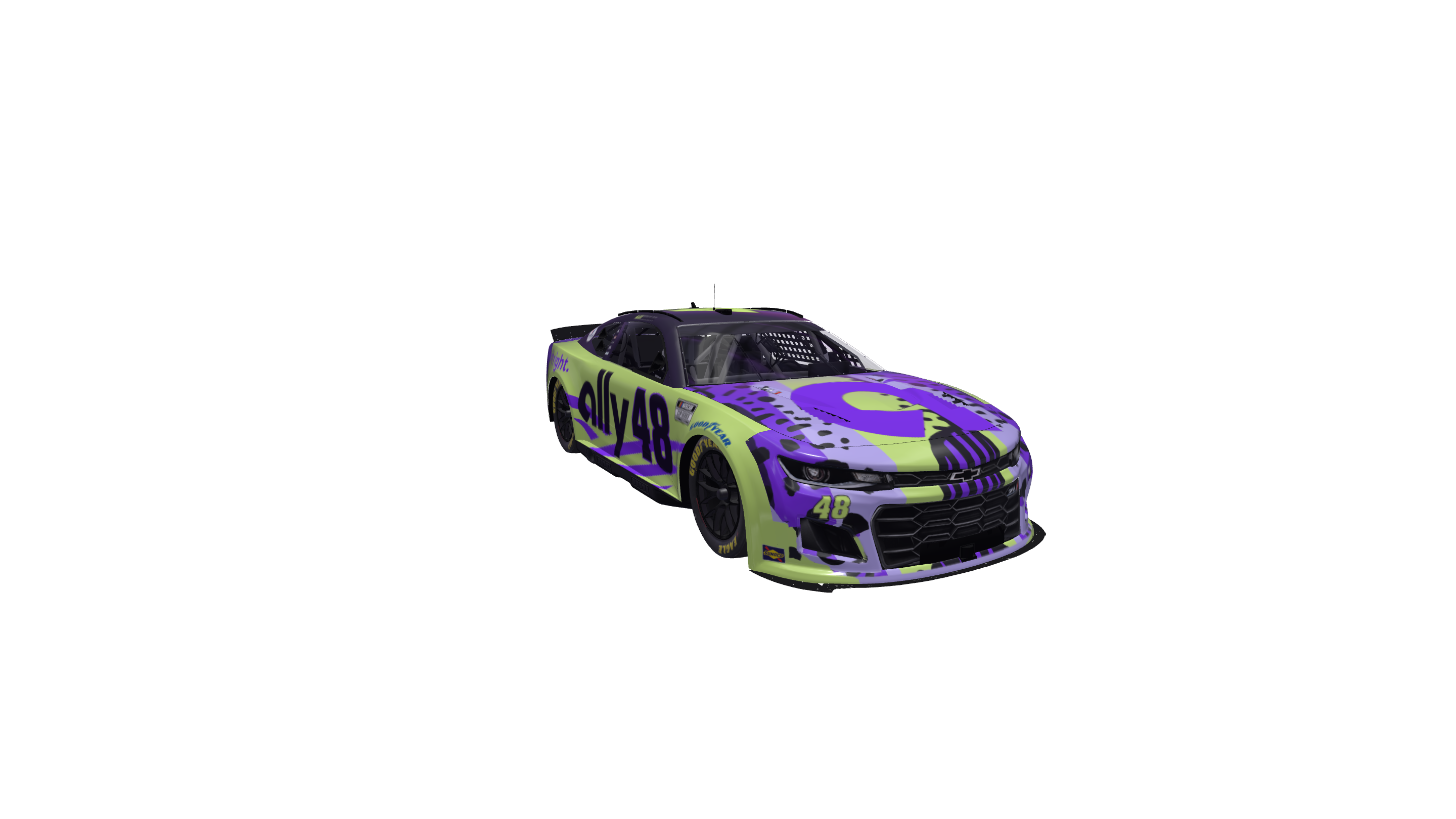 Unbreakable Camouflaged Spitfire car design
