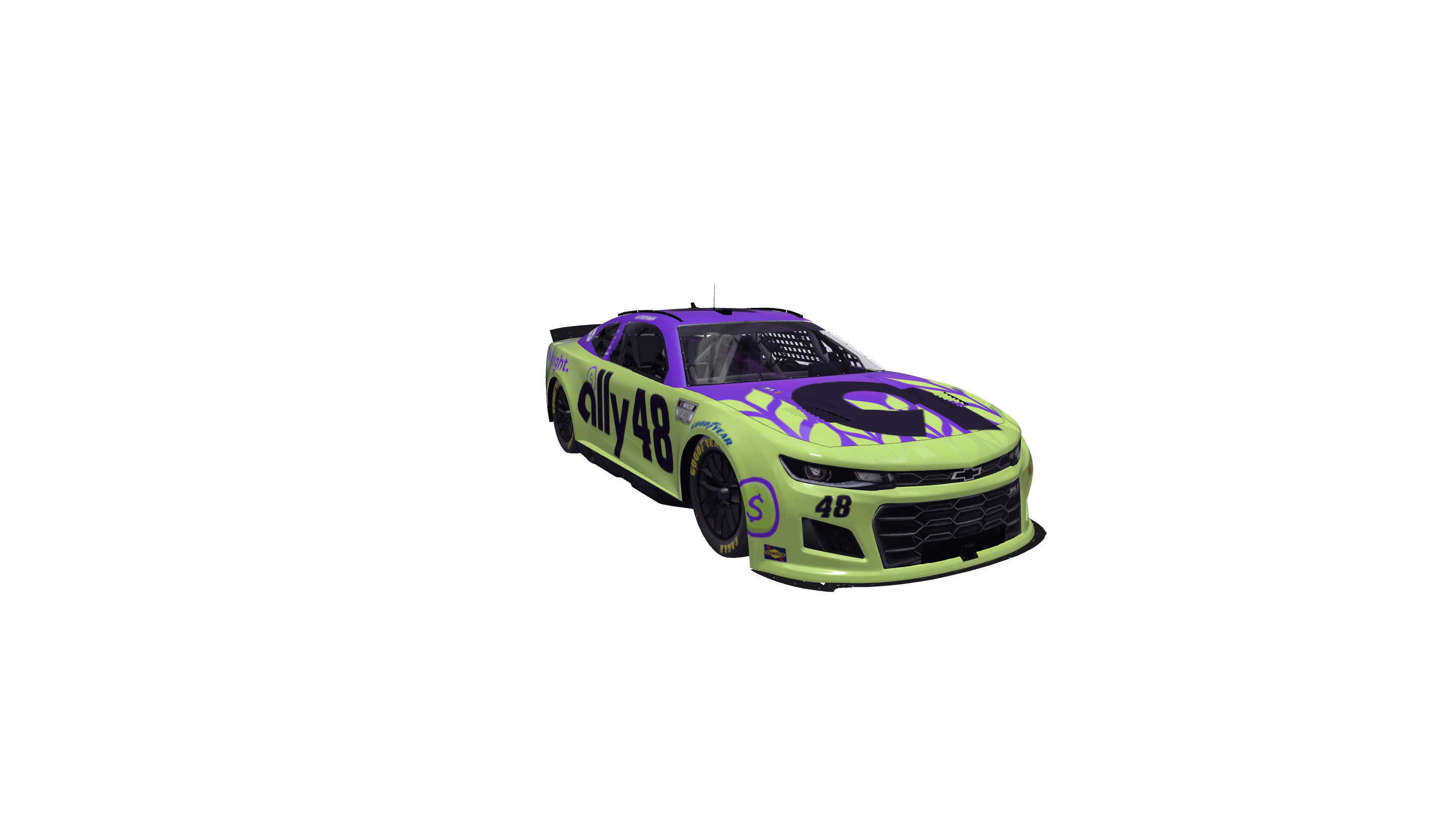 Dazzling Vibrant Spitfire car design
