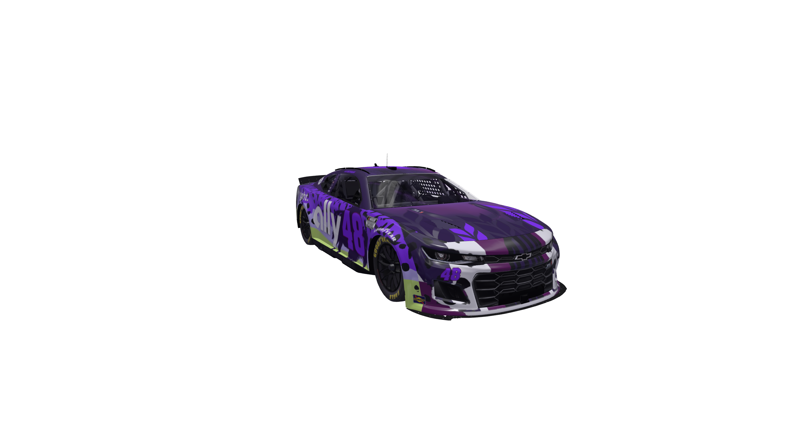 Vicious Florescent Dragon car design