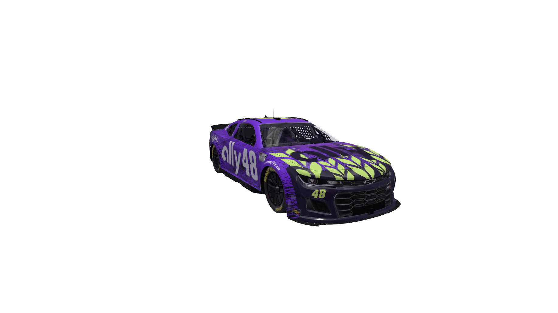 Midnight Rocket Powered Lizard car design
