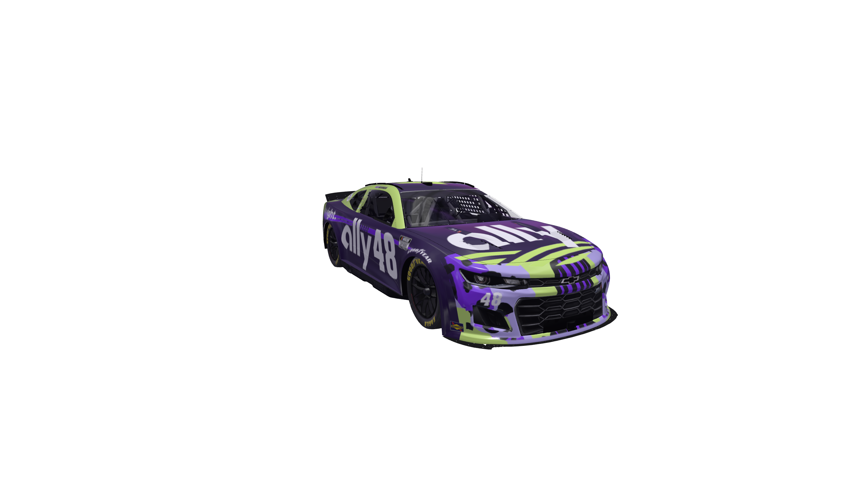 Midnight Tropical Velociraptor car design