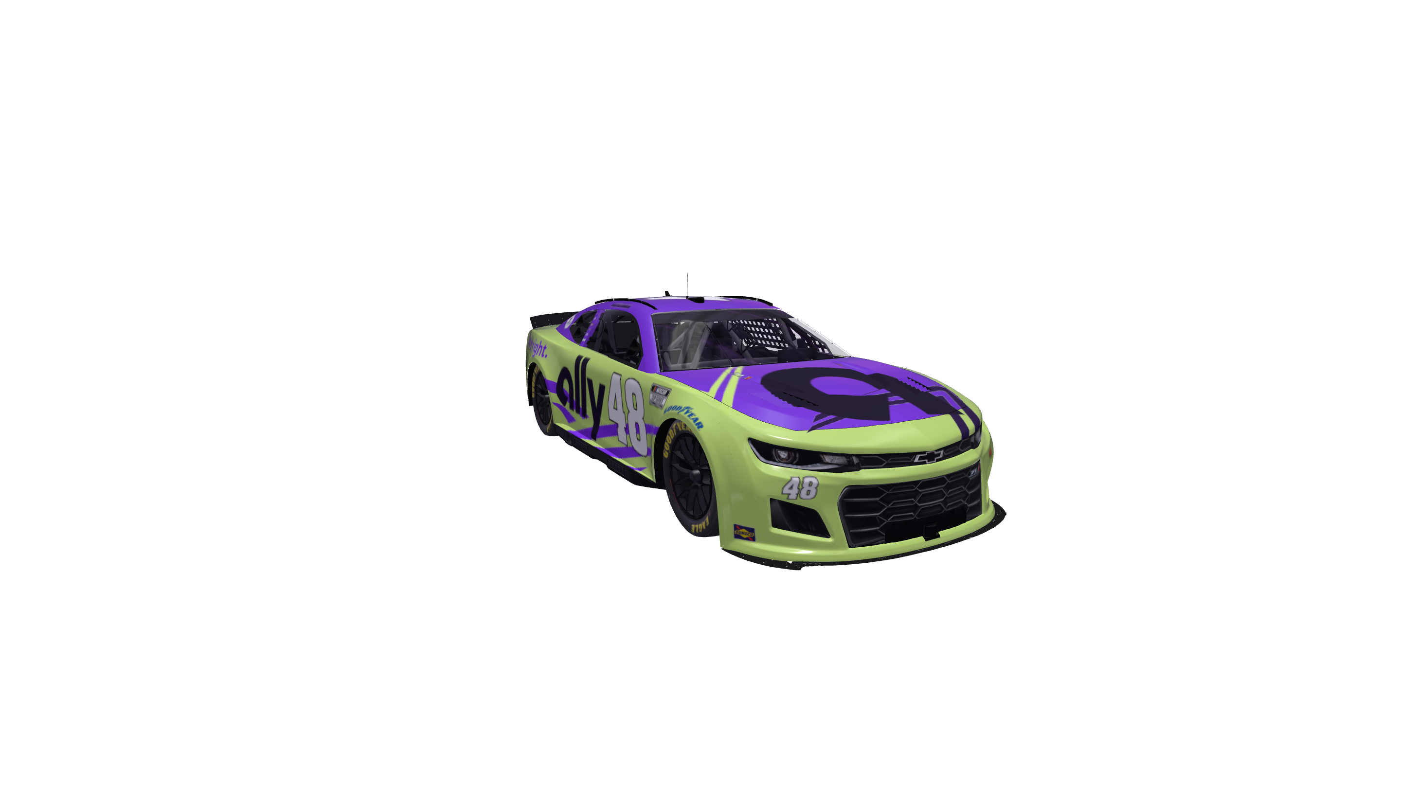 Atomic Screaming Speed Racer car design