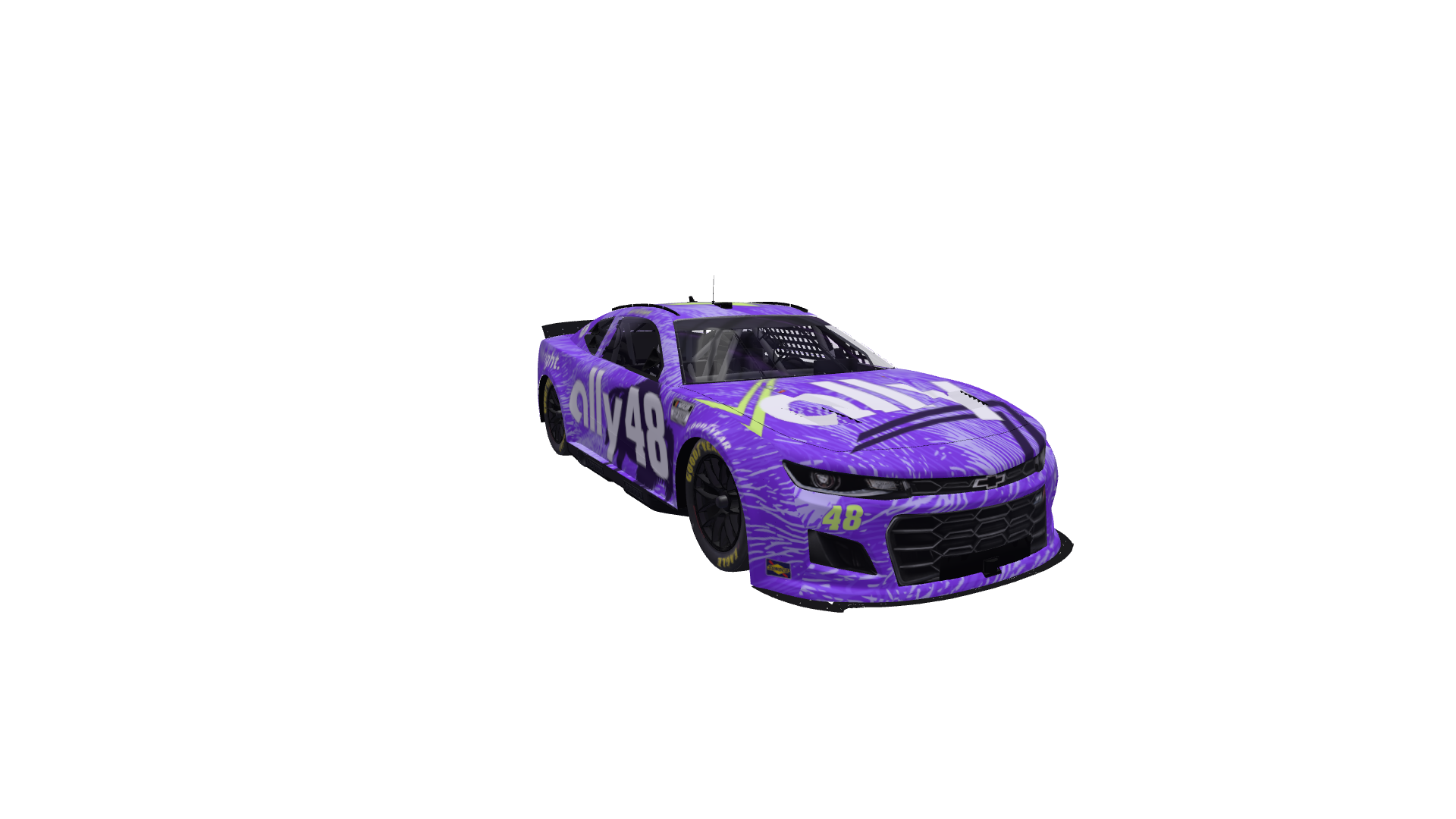 Rumbling Florescent Thunder car design