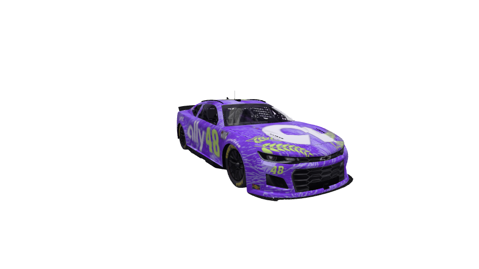 Highlighter Tropical Gator car design