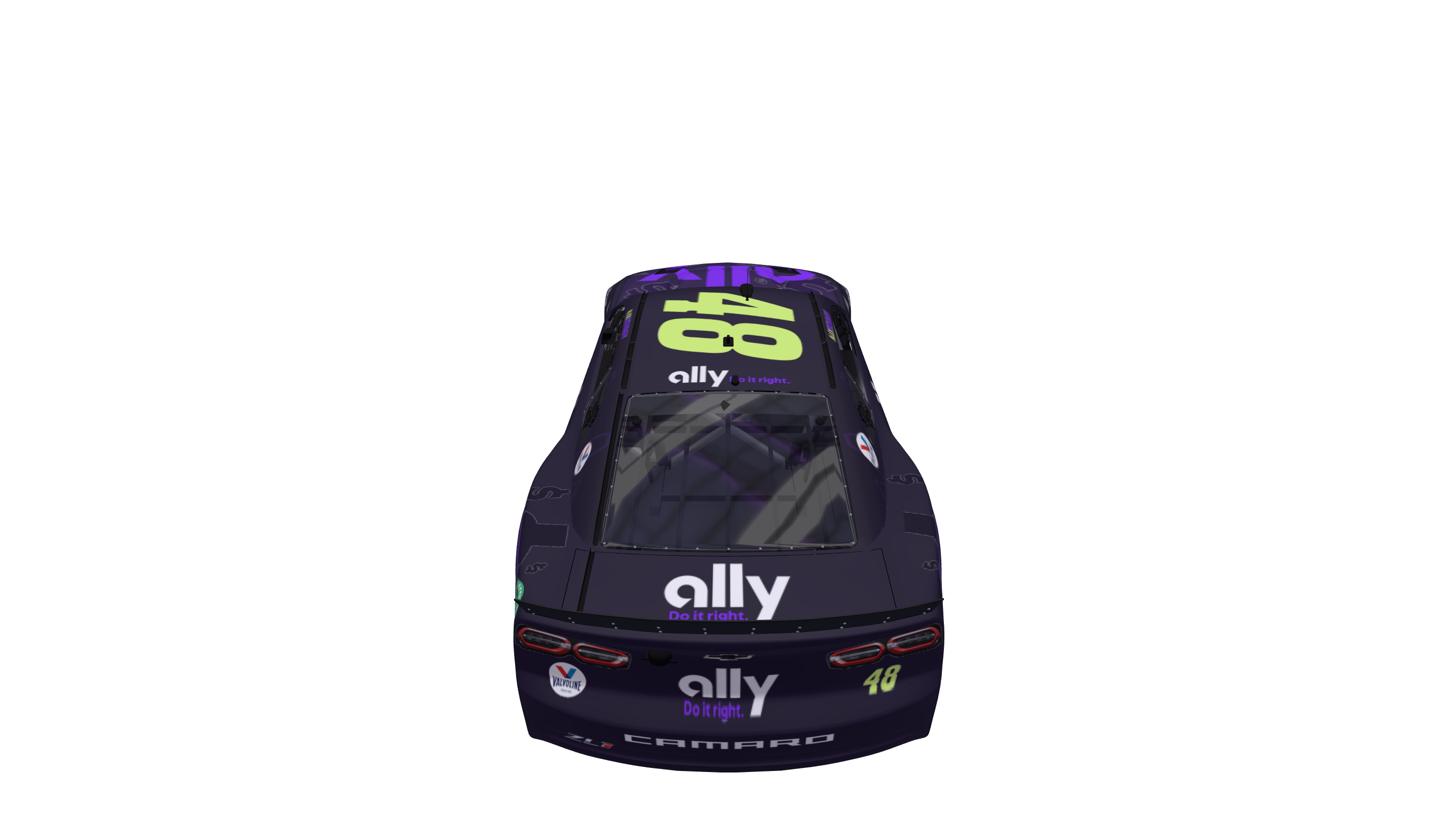 Plum Decadent Sea Turtle car design
