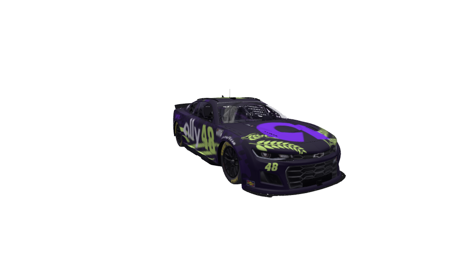 Seafoam Baby Backed Golden Sunset car design