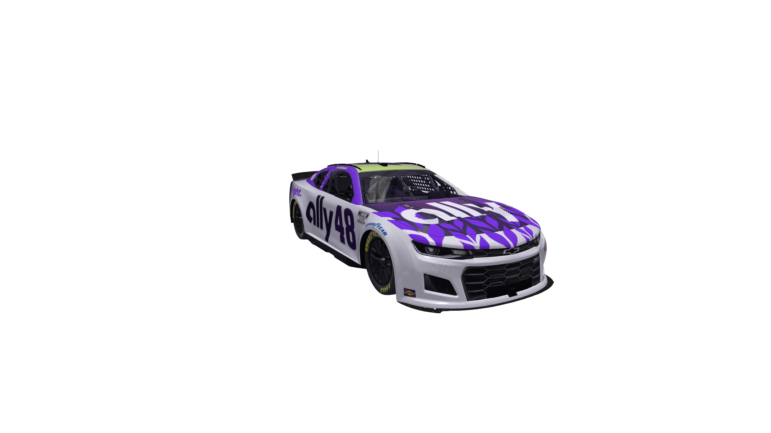 Midnight Tropical Thunder car design